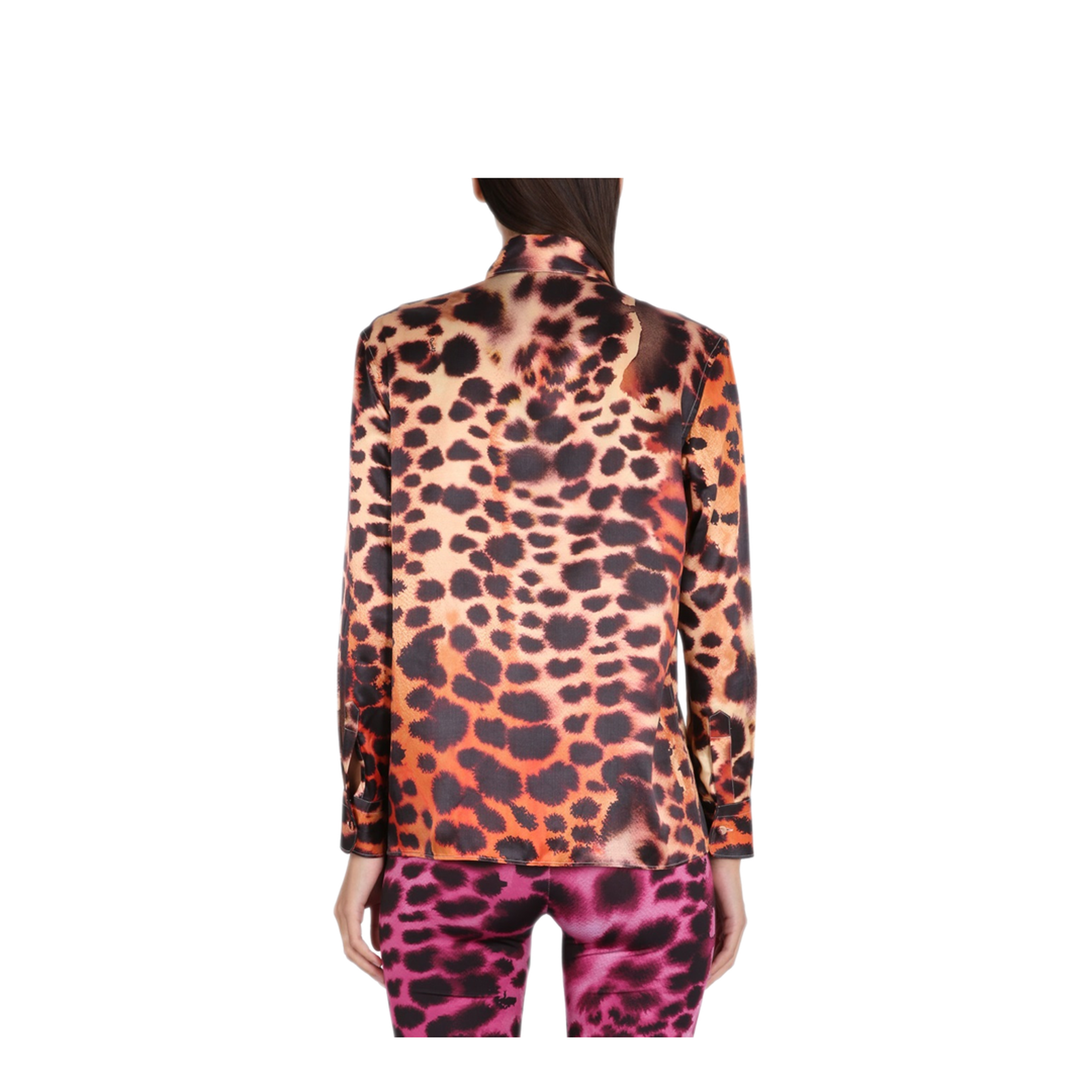 MAYFEYR - ROBERTO CAVALLI - Animal Print Shirt - QKT704SZF4905558