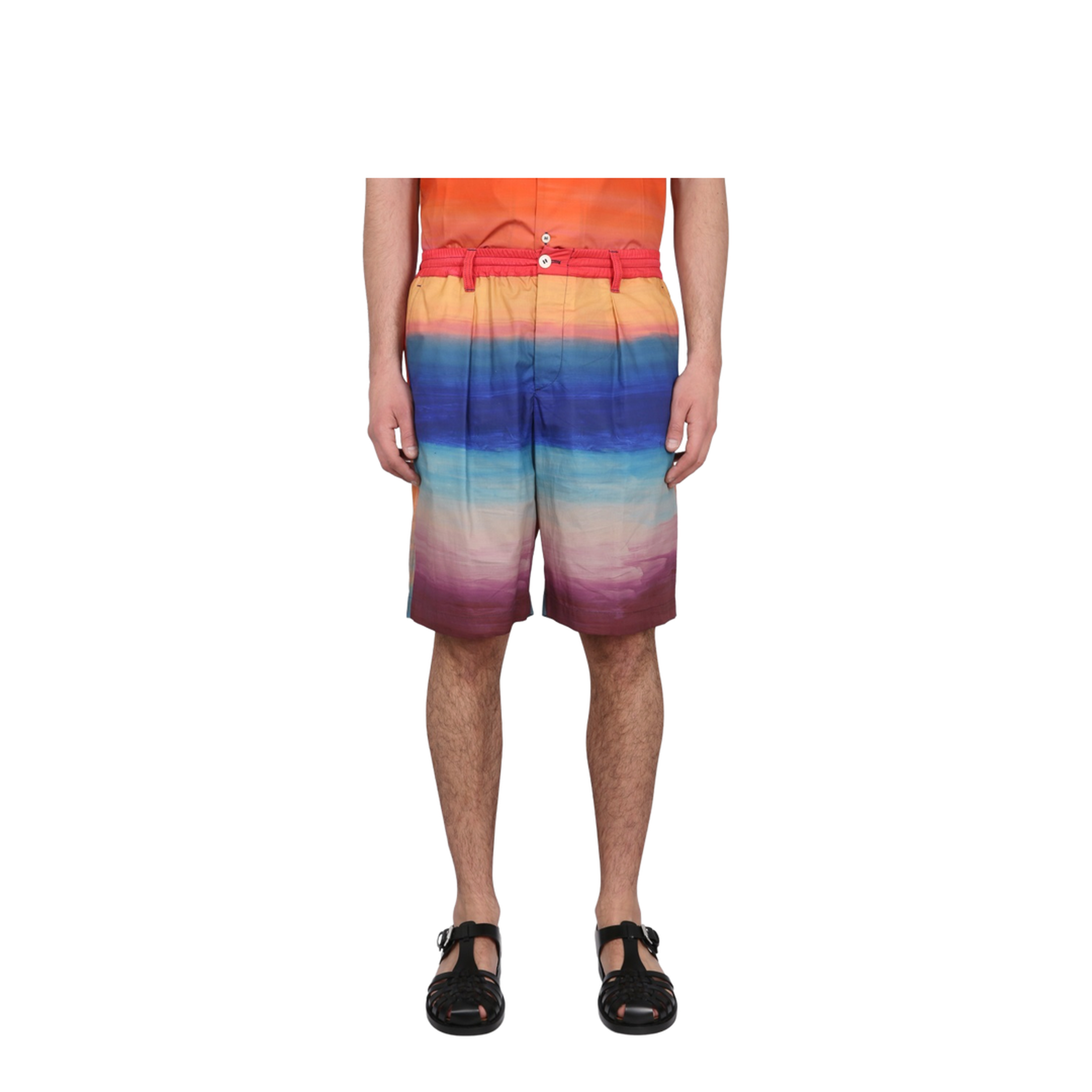 Cotton Bermuda Shorts