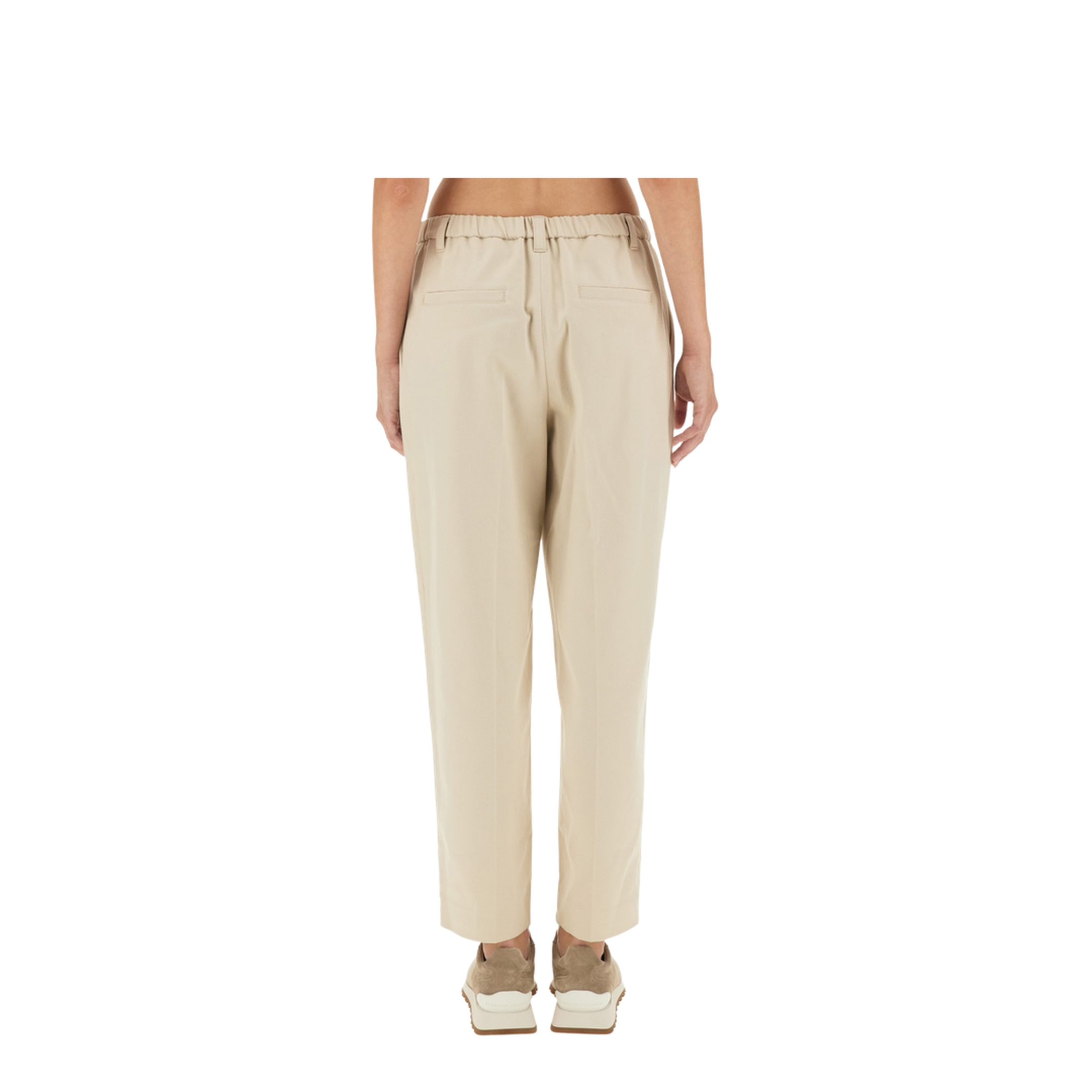 Cropped Fit Pants