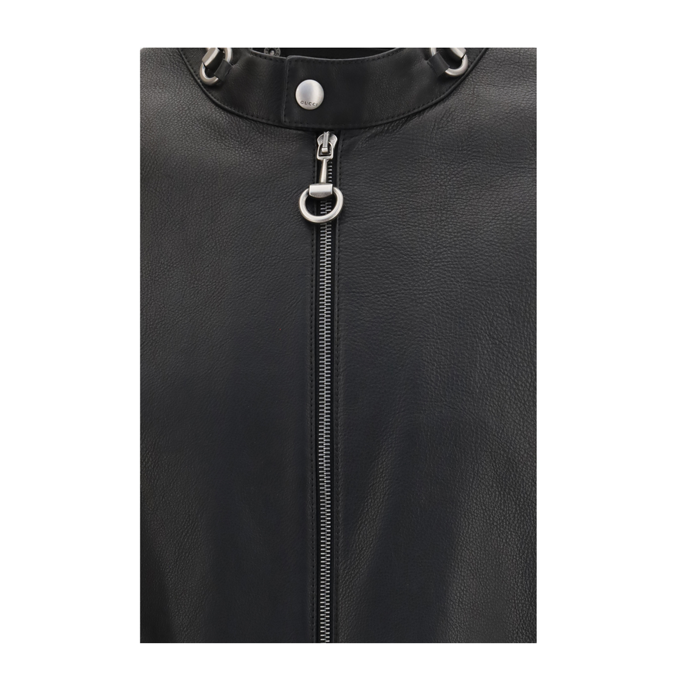 MAYFEYR - Gucci - Horsebit Leather Biker Jacket - 864931XNBCJ