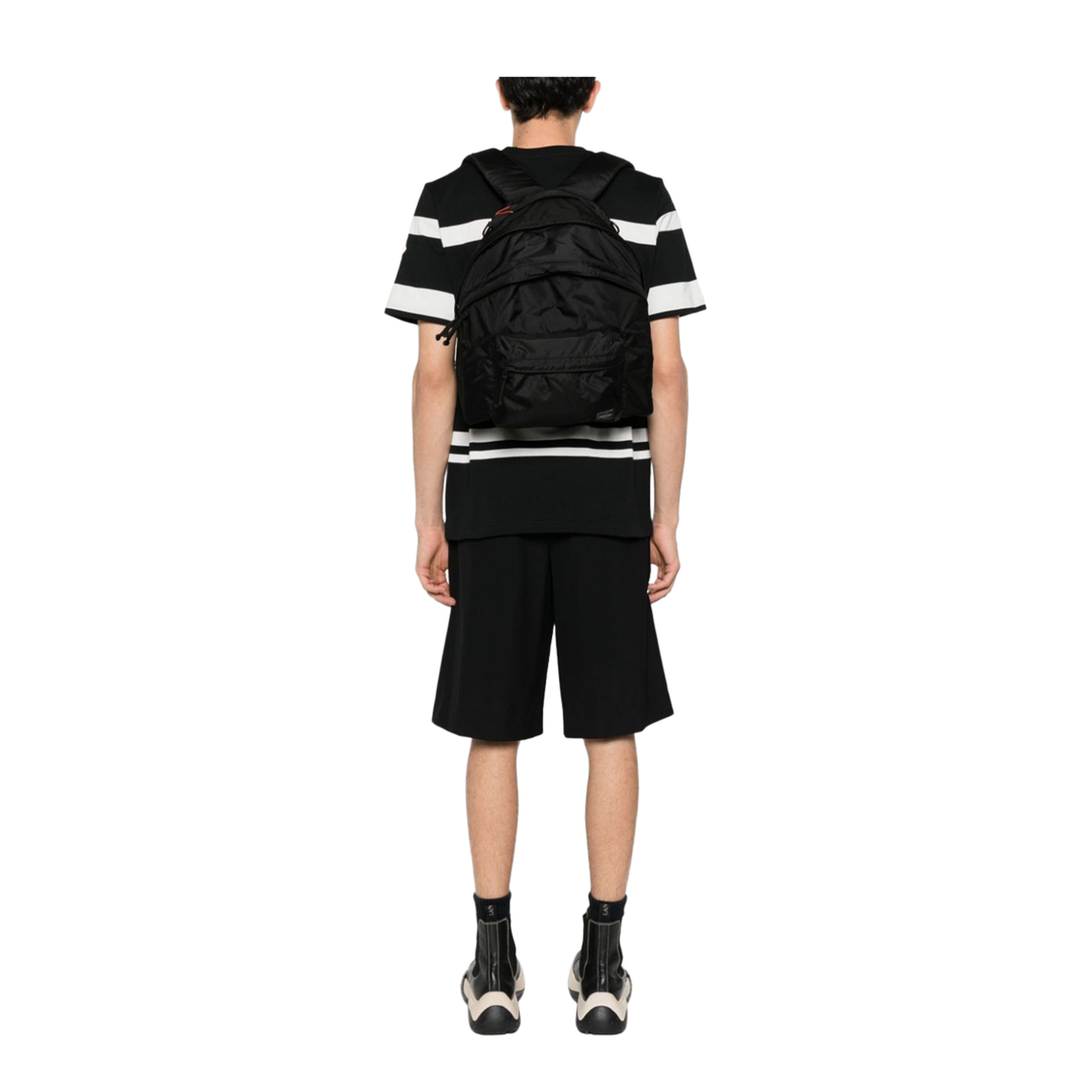 Double Pack Small Nylon Ripstop Daypack - Black