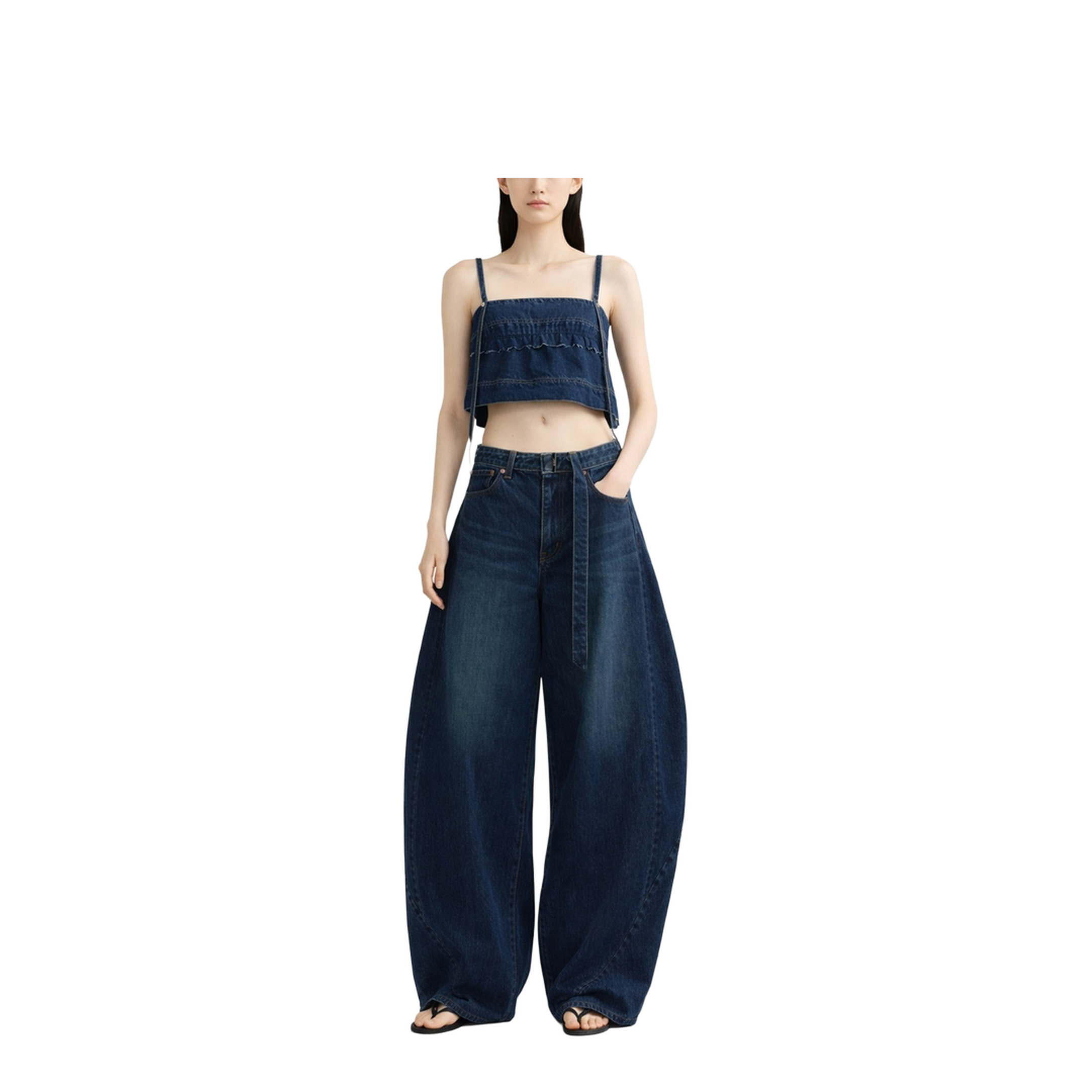 Barrel Wide Jeans
