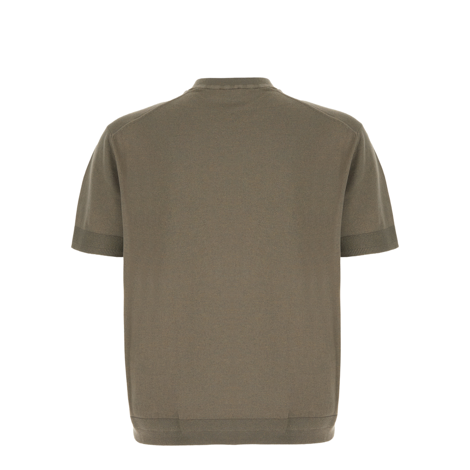 Olive Green Silk Blend Sweater