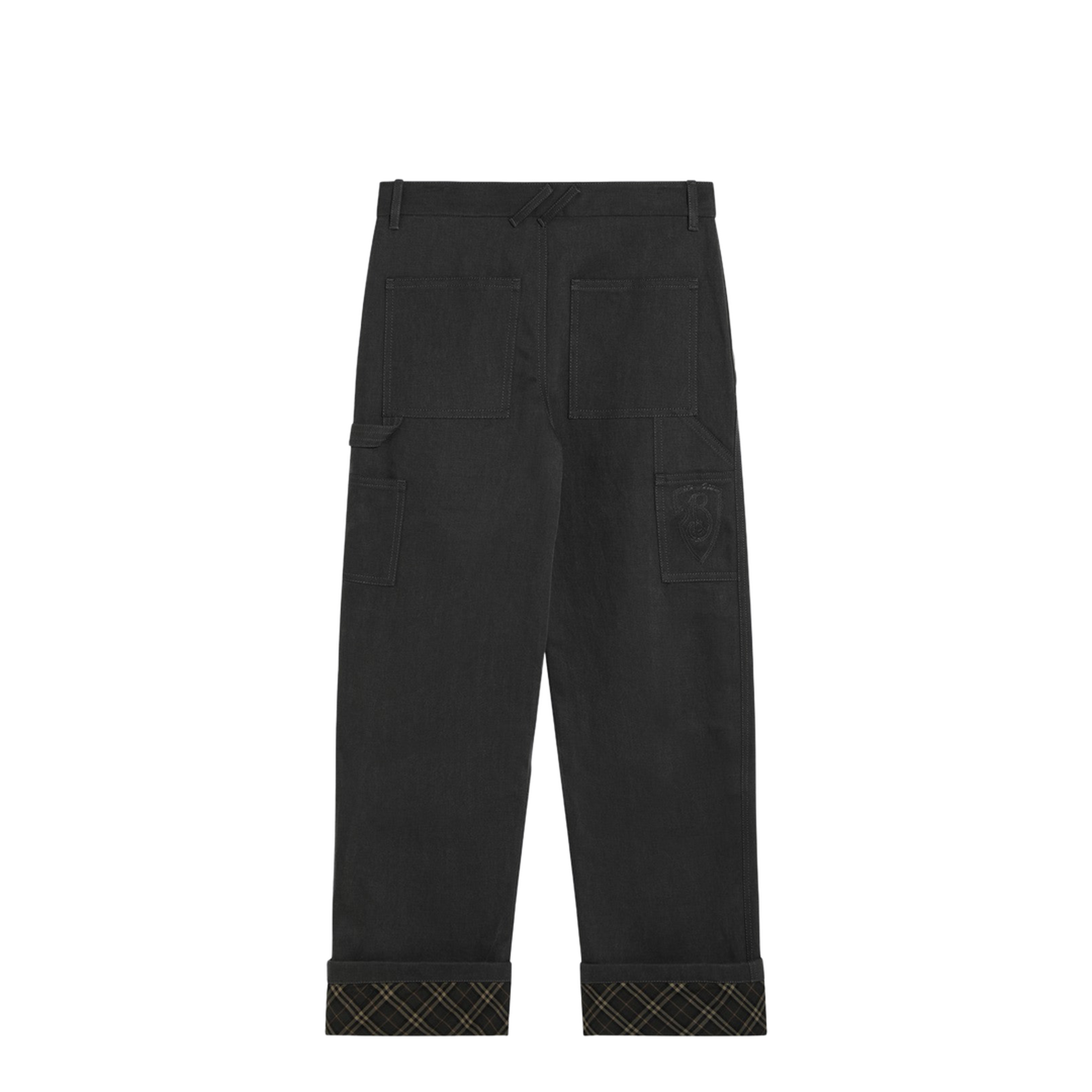 B Shield Embroidered Pocket Carpenter Pants