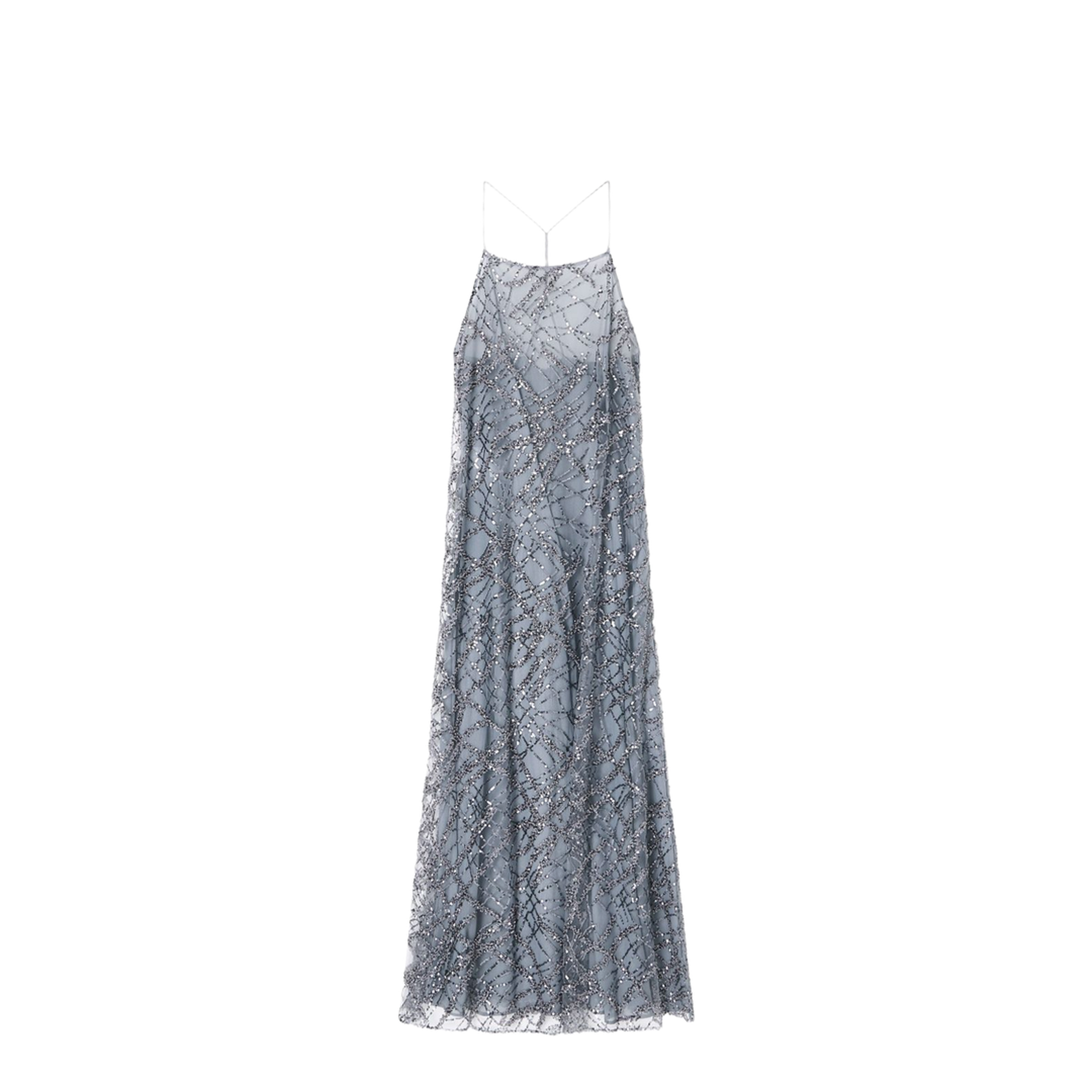 armani silver dress Giorgio Armani