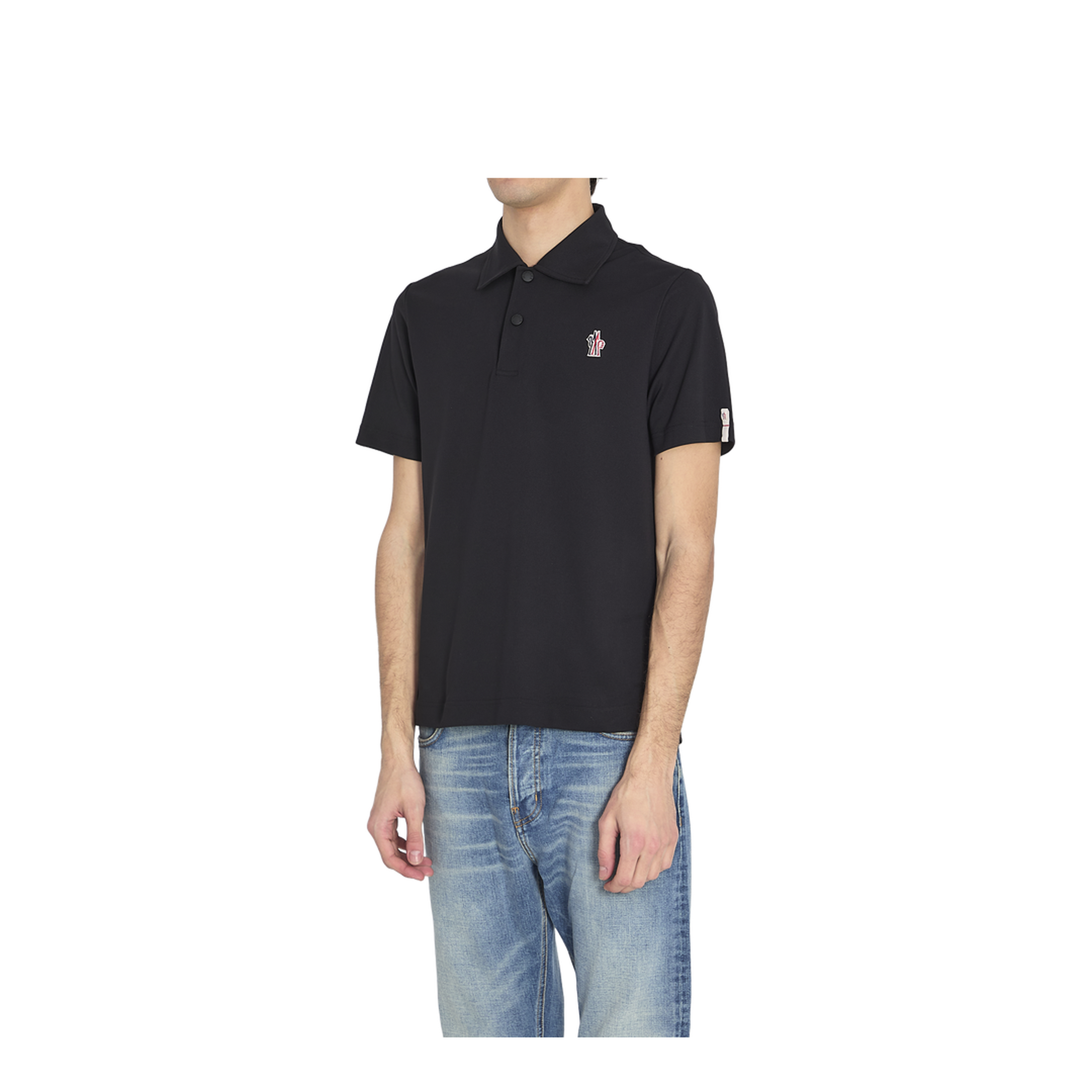 MAYFEYR - Moncler - Polo Shirt In Nylon Piqué - L10978A0000489AVZ999