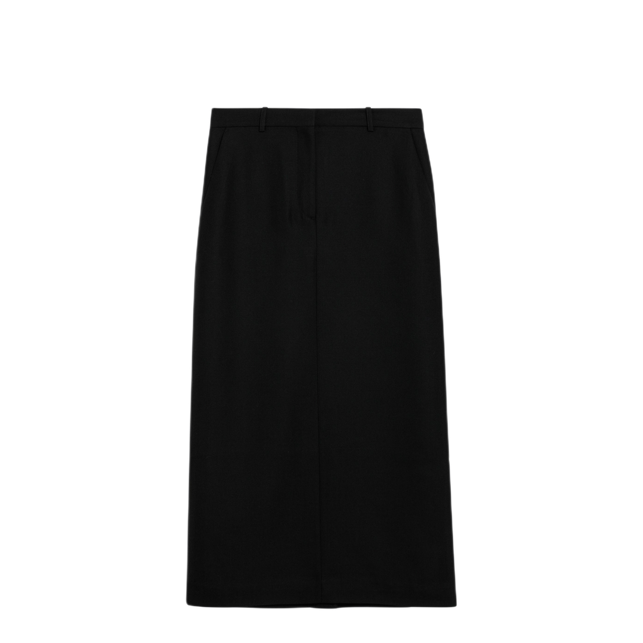 MAYFEYR - Toteme - Black Maxi Skirt In Wool Blend - 251-WRB4288TFB0026001