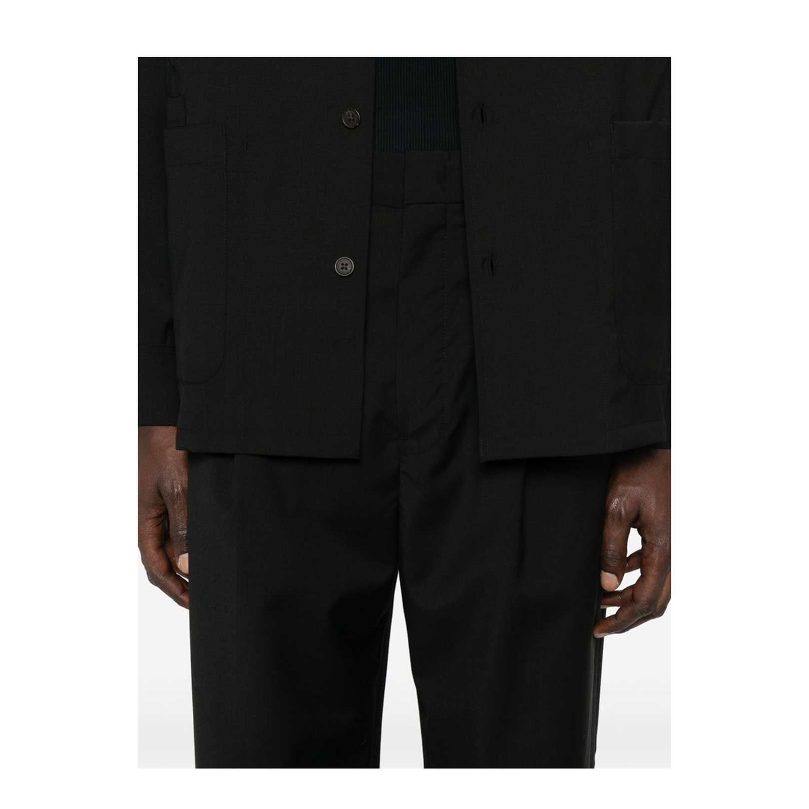 Super Light Wool Bermuda Shorts