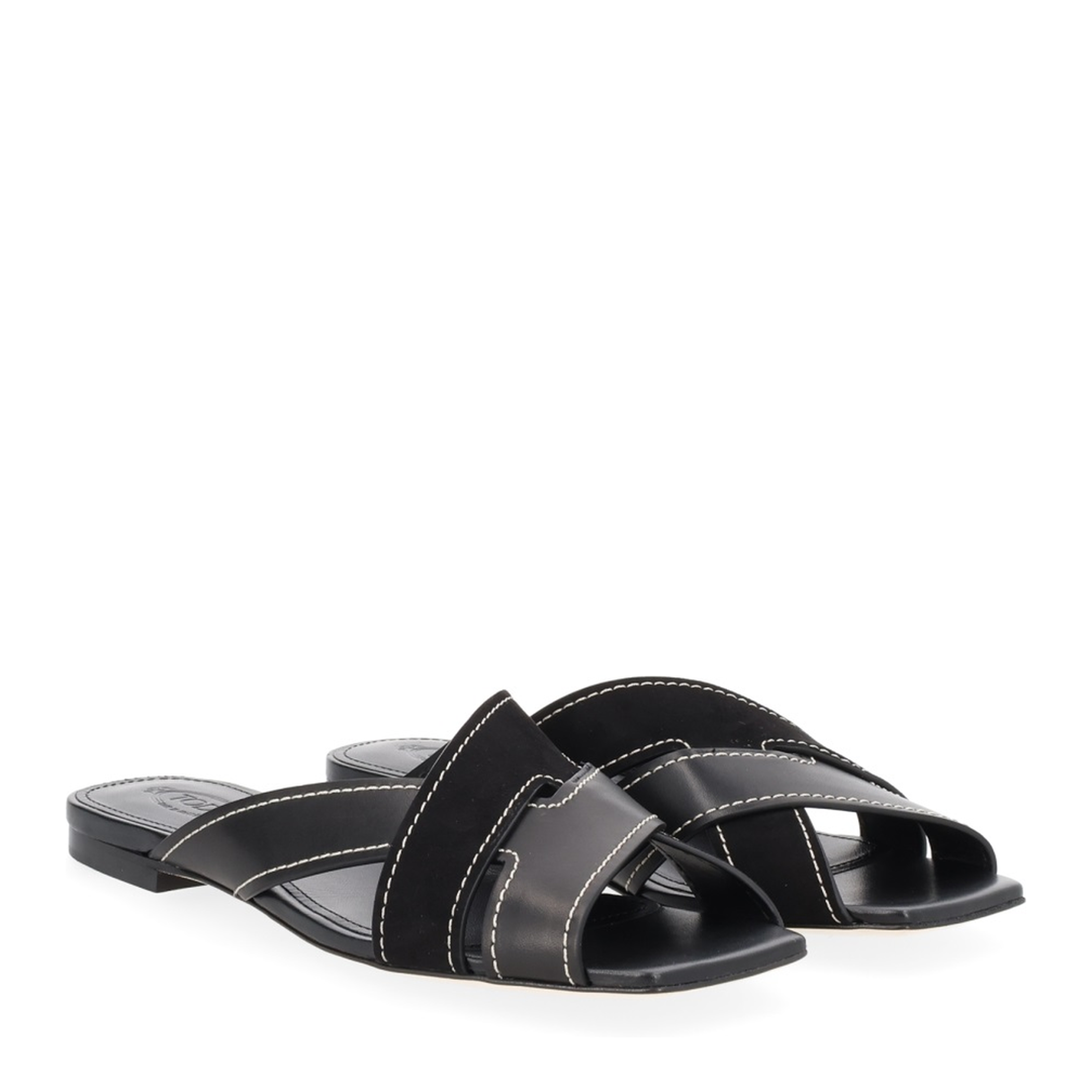 MAYFEYR - Tod's - Cross-Strap Sandal - XXW99L0JY50V1SB999