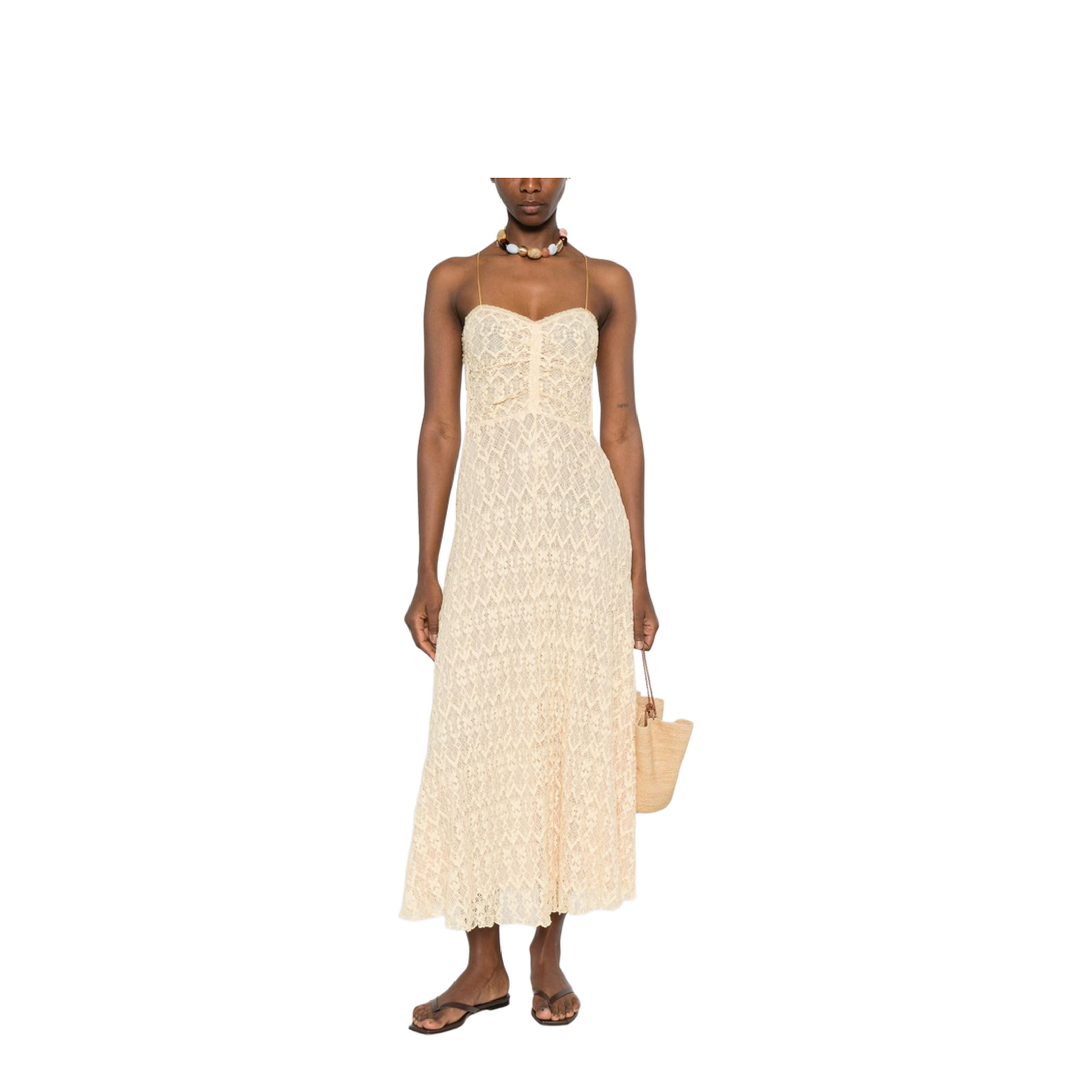 MAYFEYR - Forte Forte - Dresses Beige - 14897MYDRESSHONEY