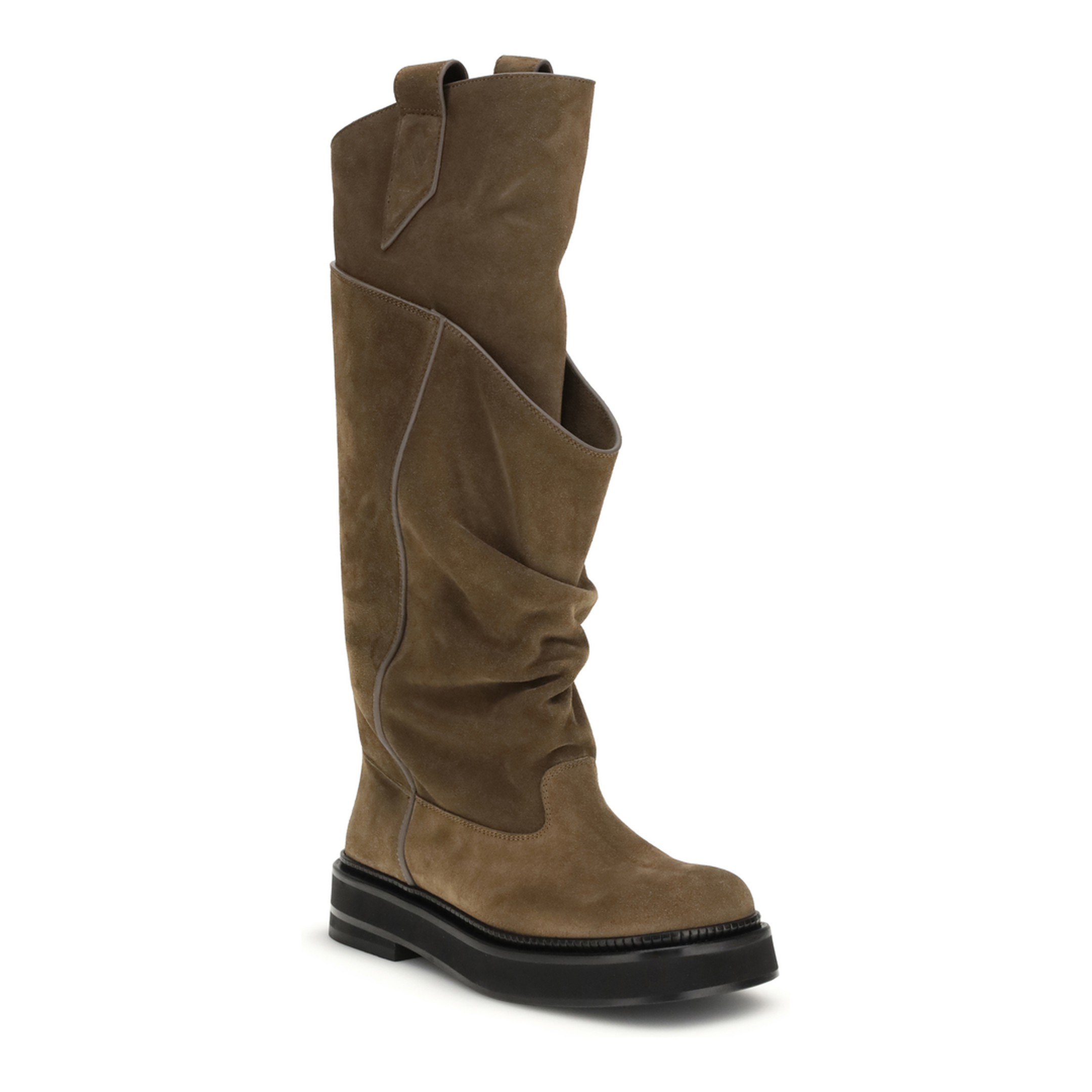 MAYFEYR - The Attico - La Passeggiata Suede Boots - 260WSH00902LBT040AA