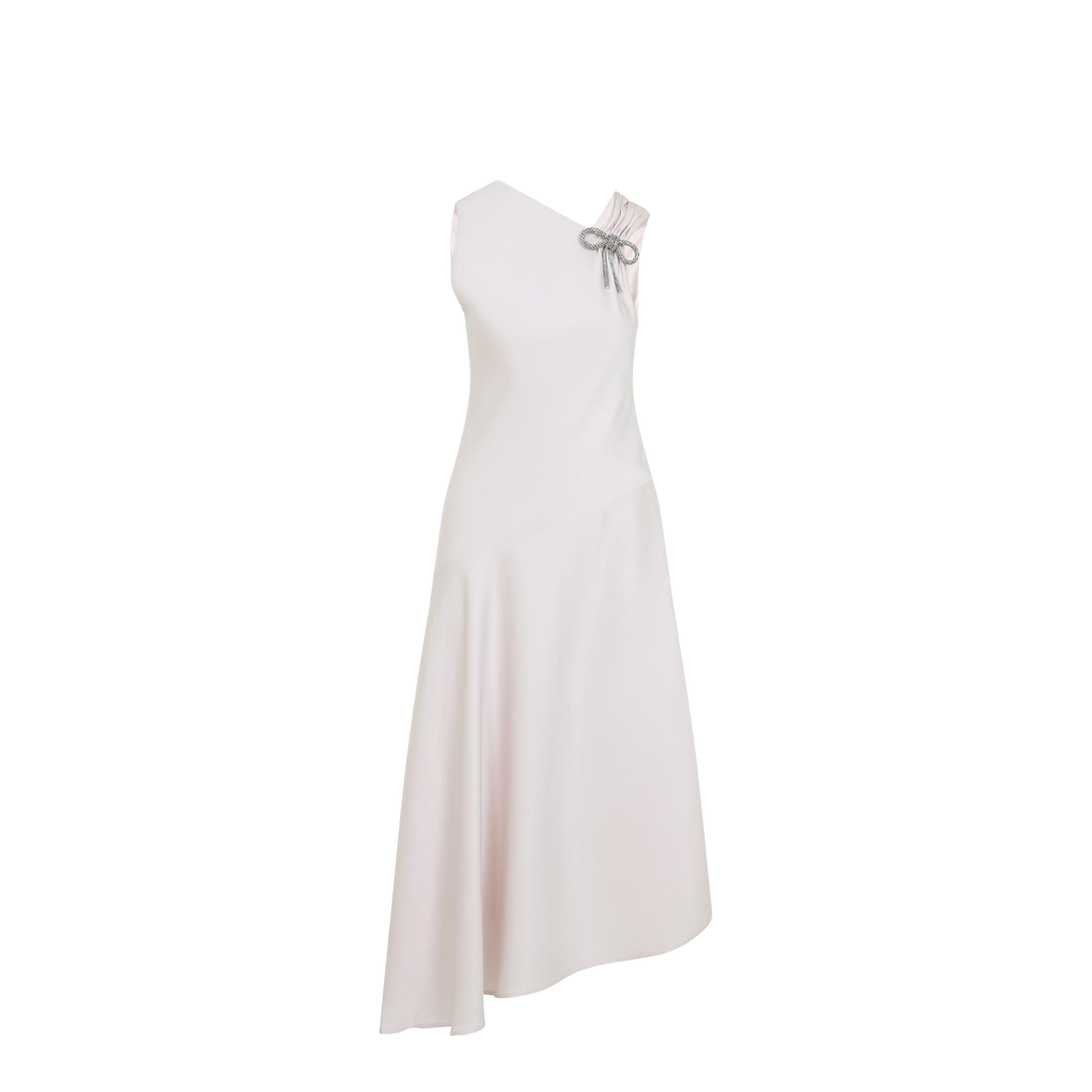 Asymetric Dress with Diagonal Cut