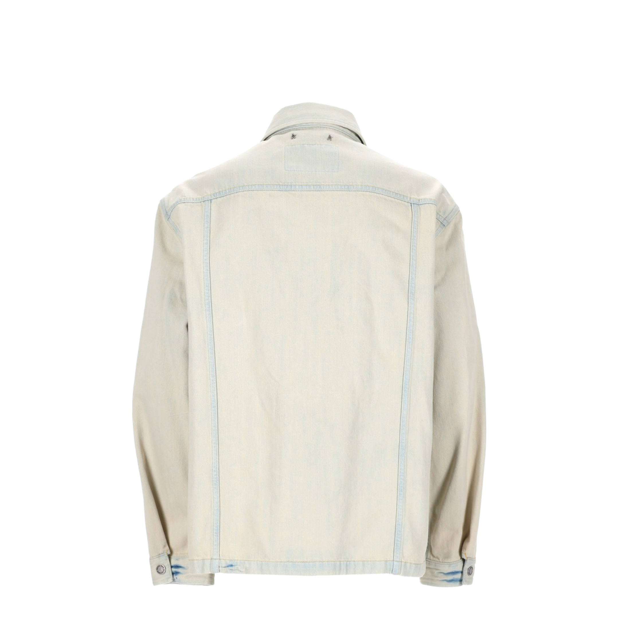 MAYFEYR - Golden Goose - Denim Jacket With Embroidered Pocket - GMP02518P00235815929