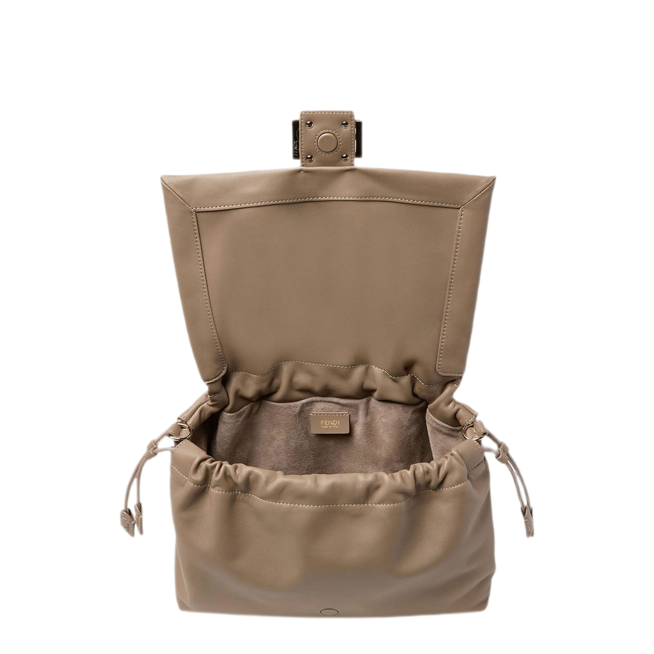 MAYFEYR - Fendi - Soft Large Baguette In Nappa Tortora - 8BR857B1ZKF0QD3