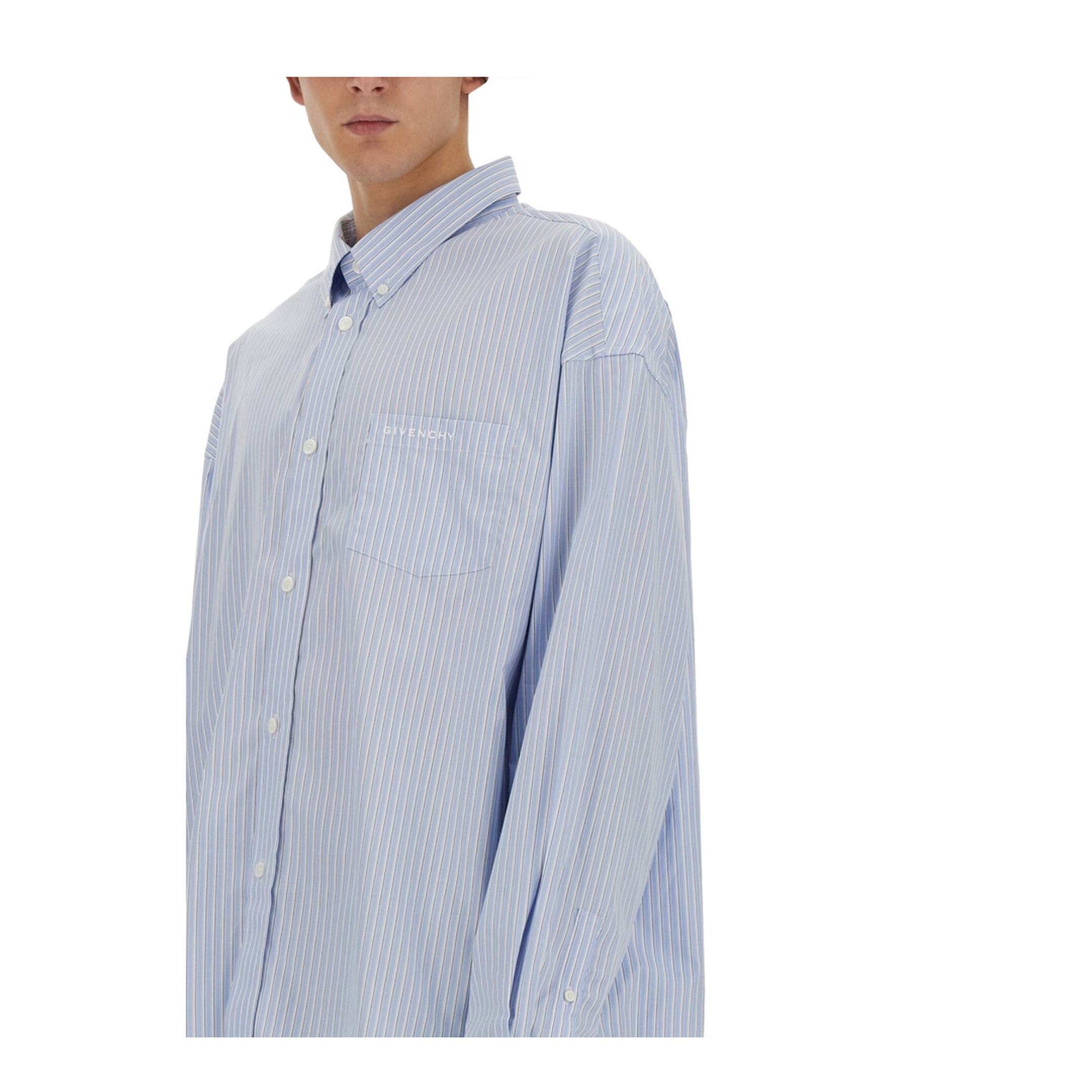 MAYFEYR - Givenchy - Shirt With Pocket - BM60ZW15F0452