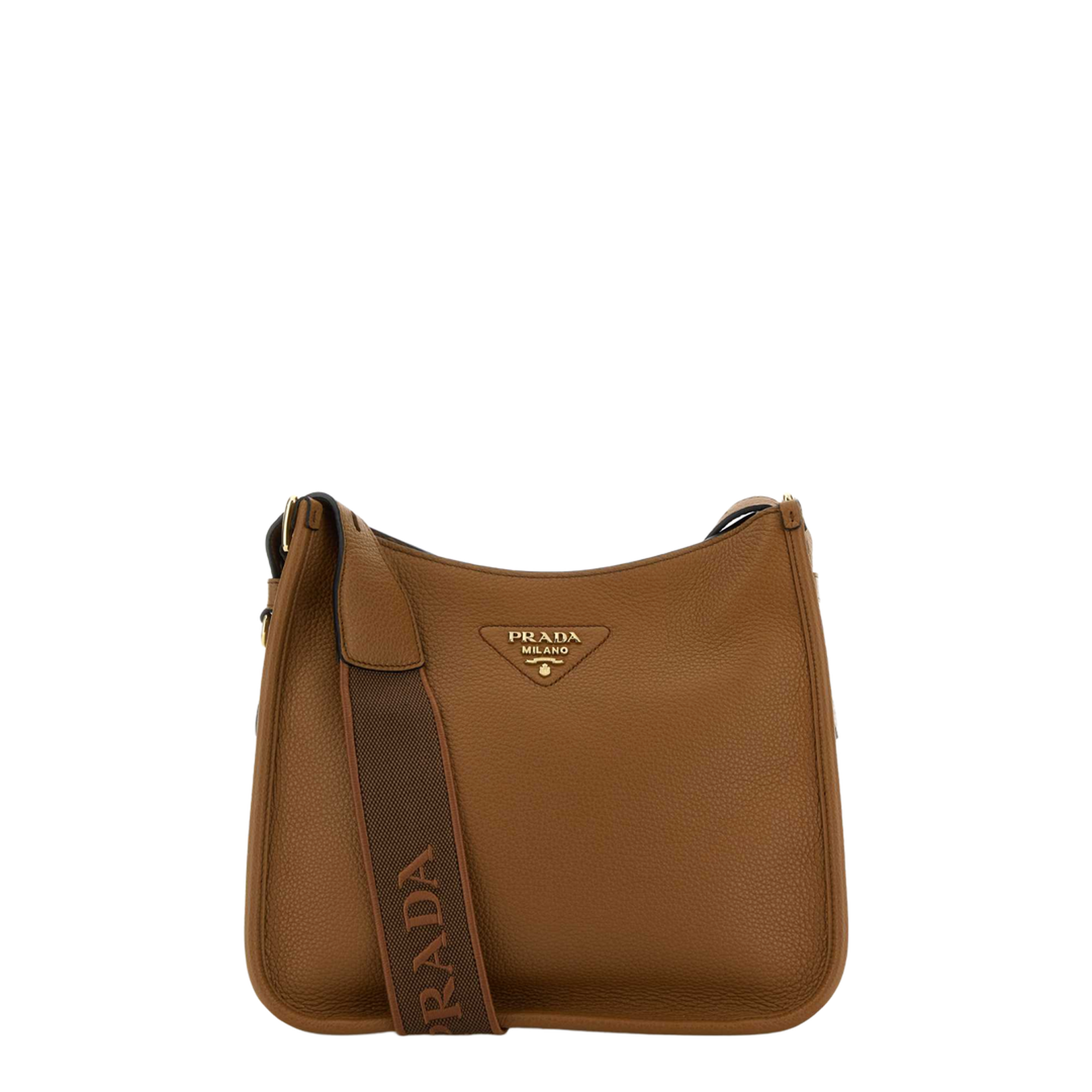 Caramel Leather Shoulder Bag