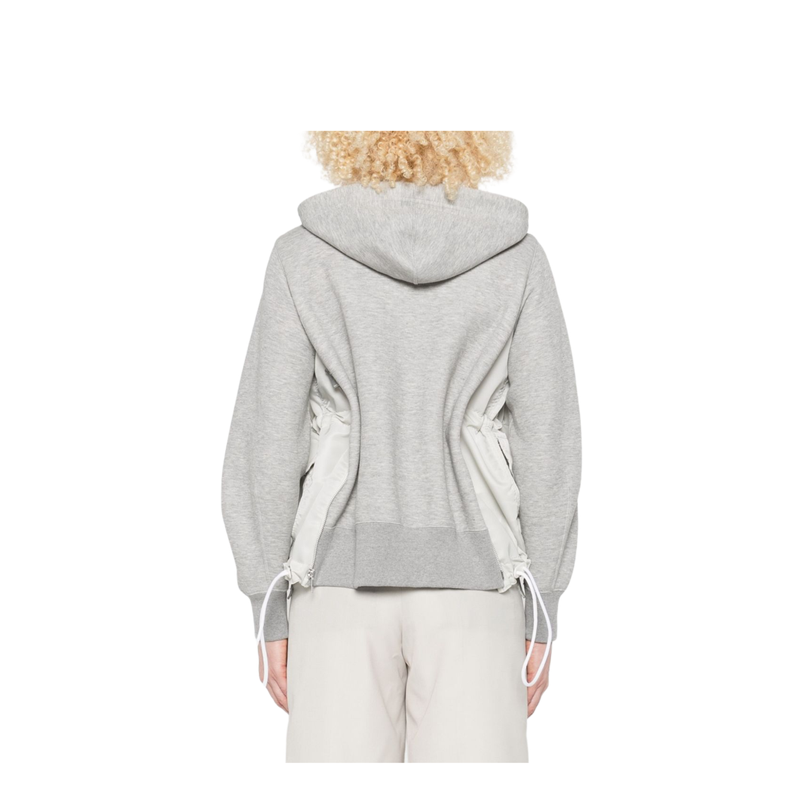 Sponge Sweat x Nylon Twill Hoodie