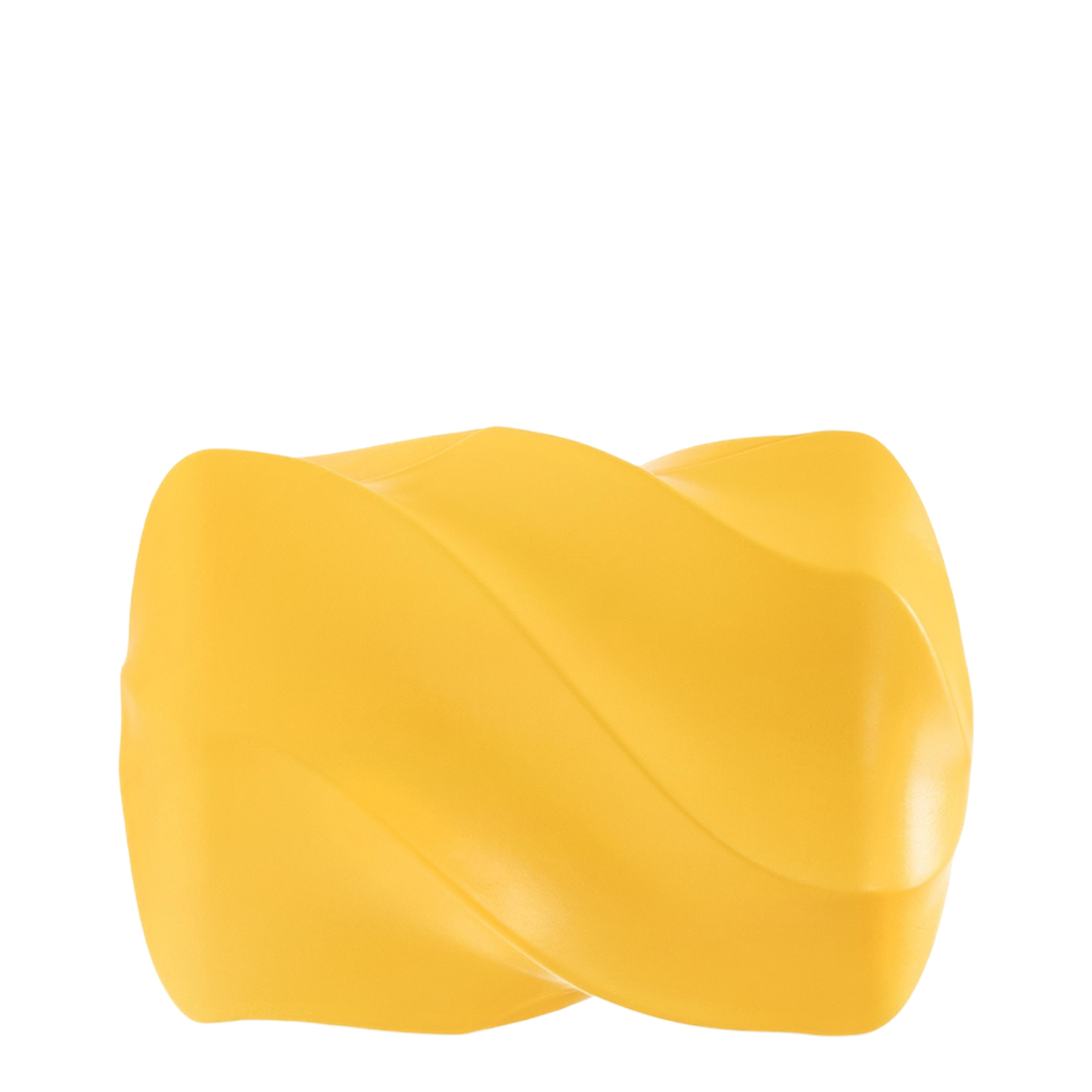 Leather Clutch Bright Yellow