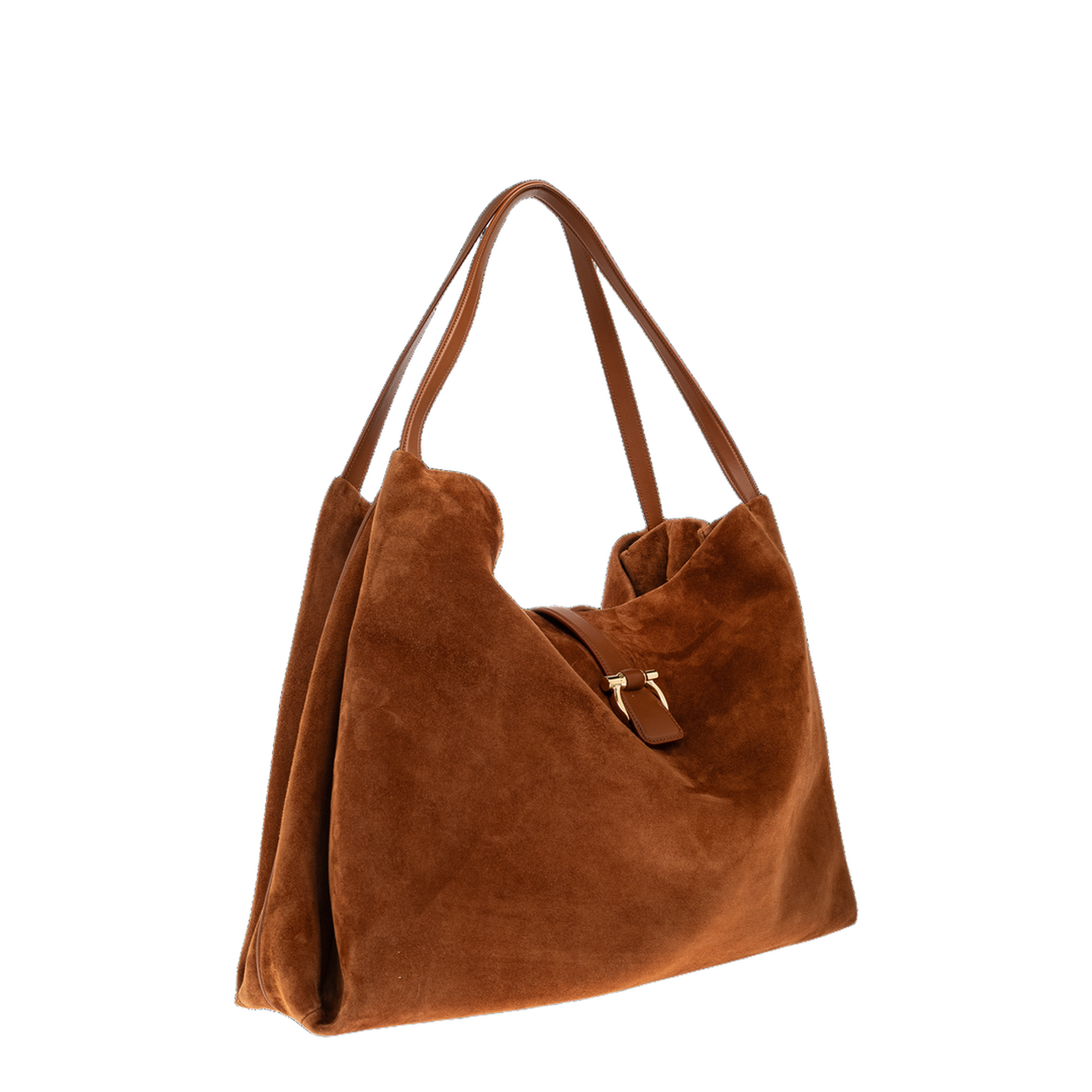 Suede Shopper Bag