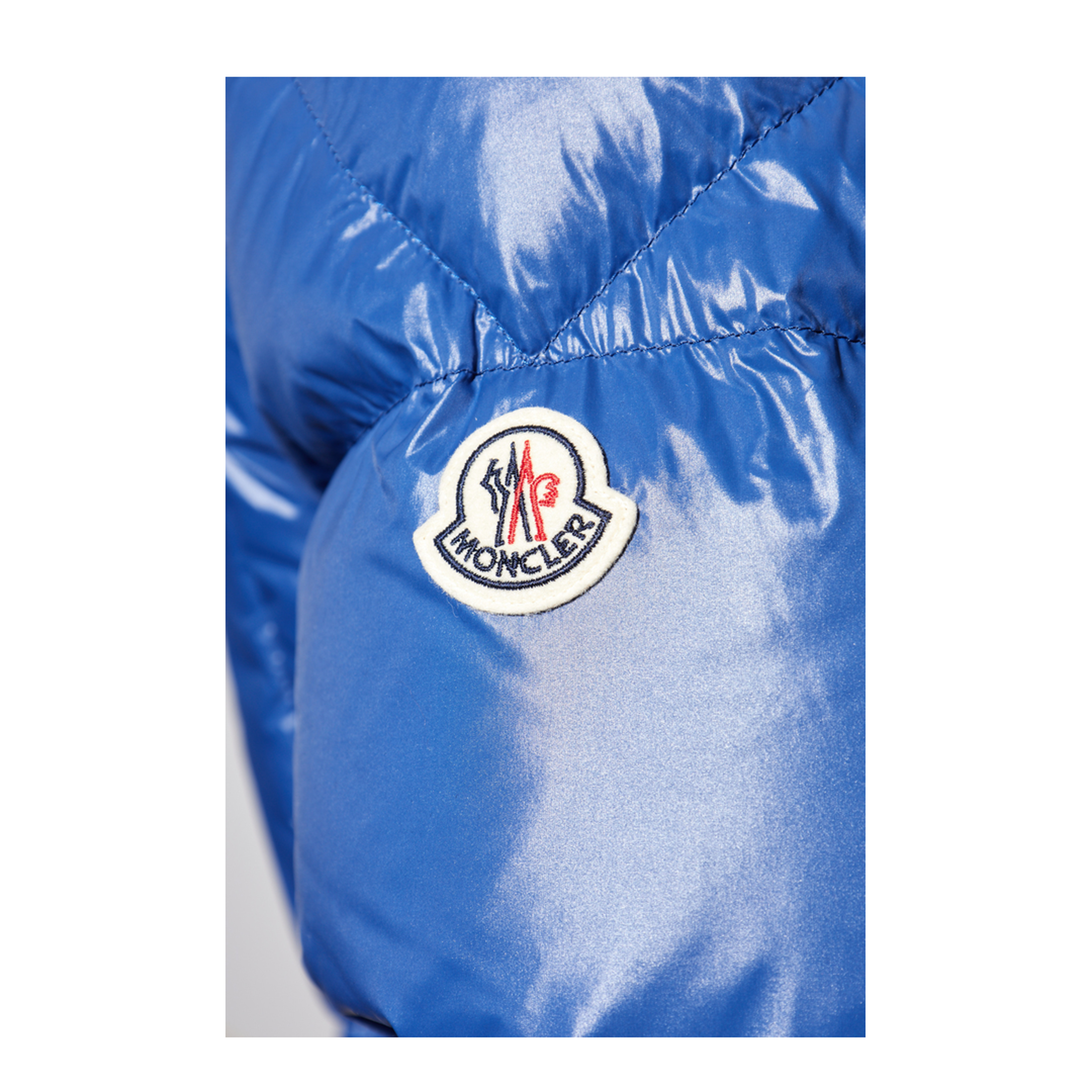 Serfanto Short Down Jacket Blue