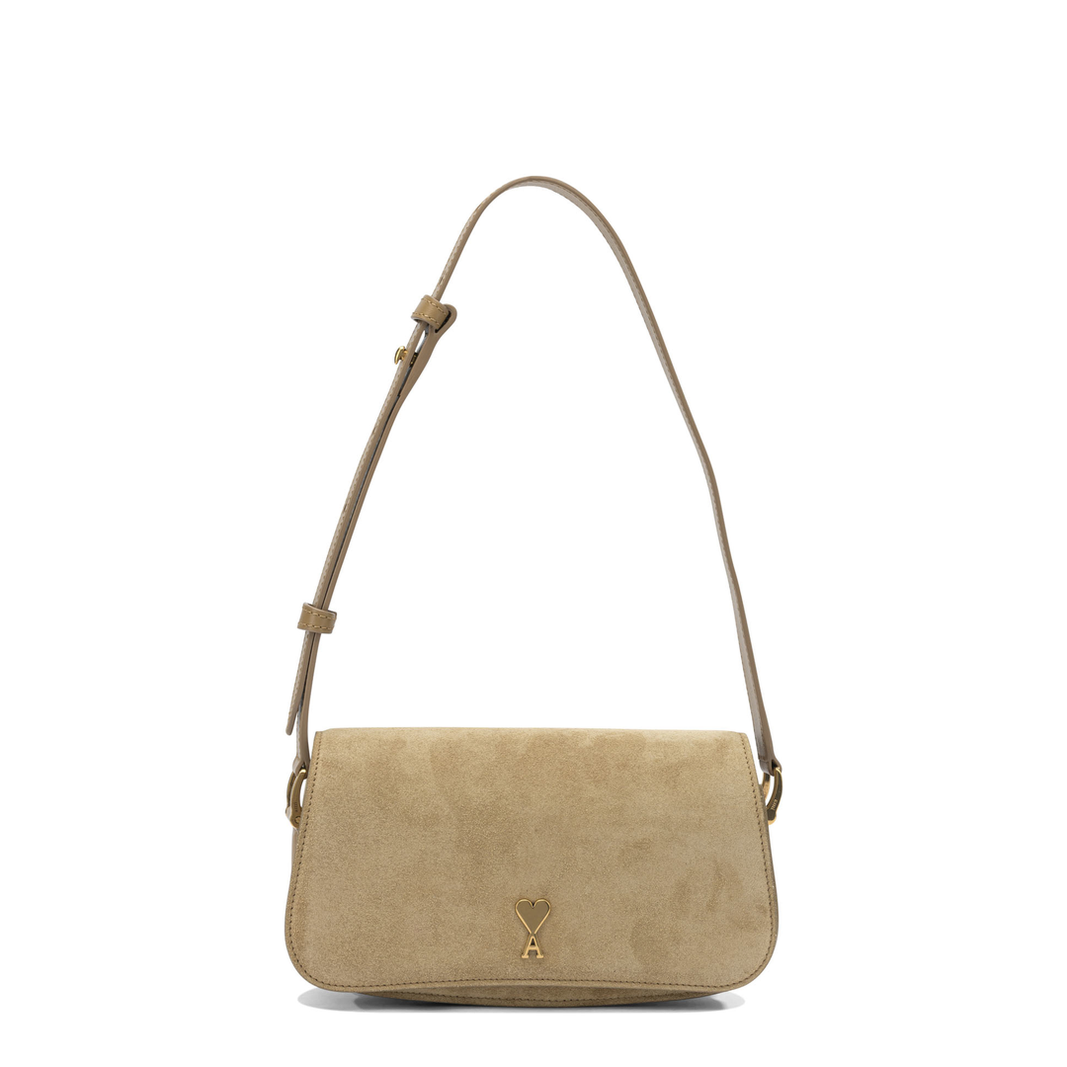 Honey Yellow Cow Leather Shoulder Bag