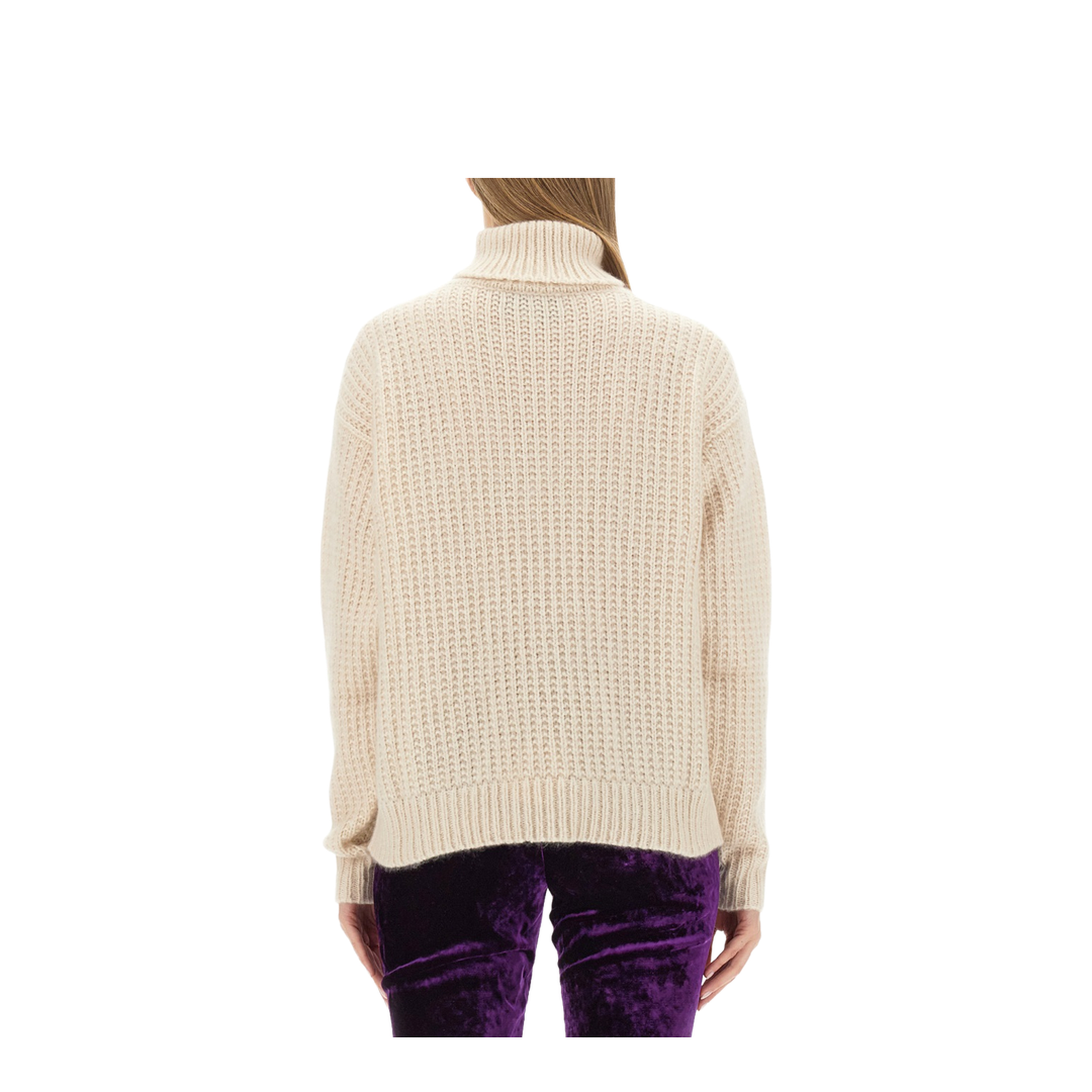 Silk and Cashmere Turtleneck Sweater
