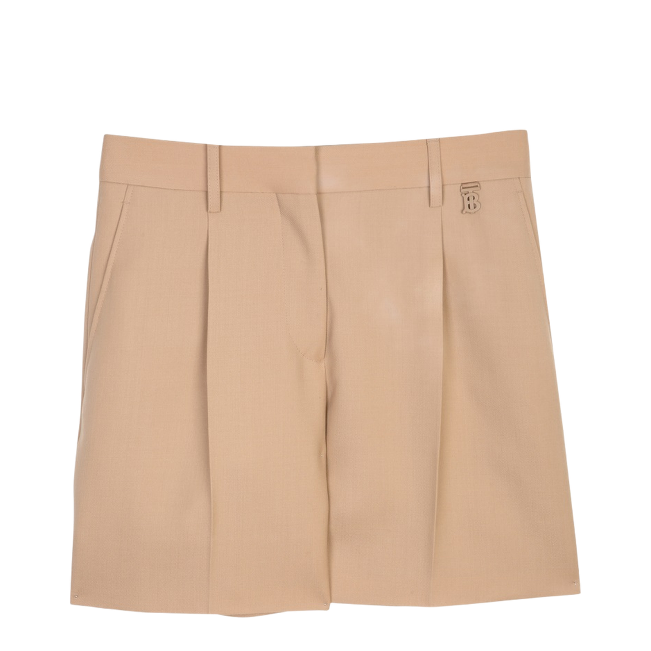 Shorts with Pleats
