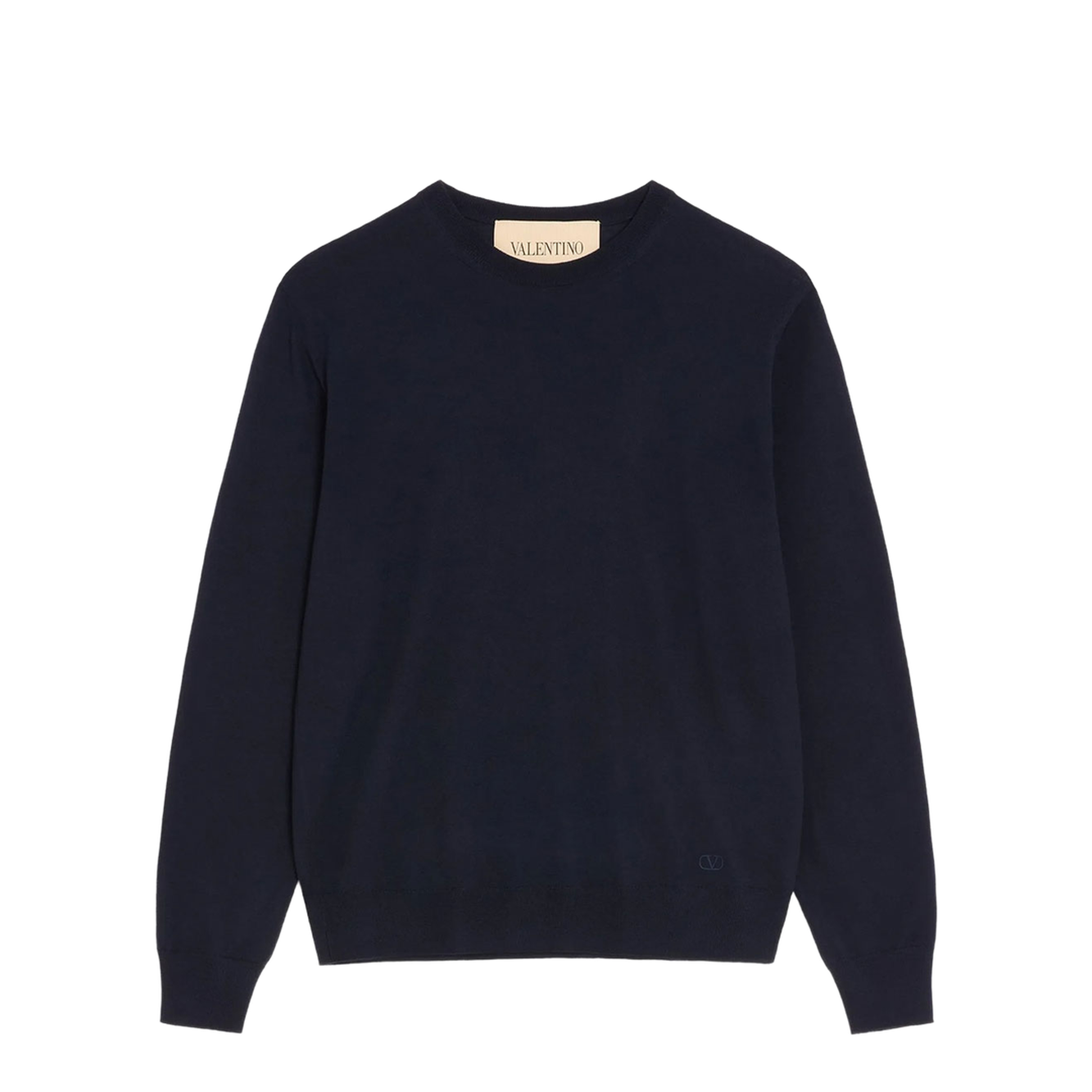 MAYFEYR - Valentino - Wool Jumper With Vlogo Embroidery - VKC38PBH9
