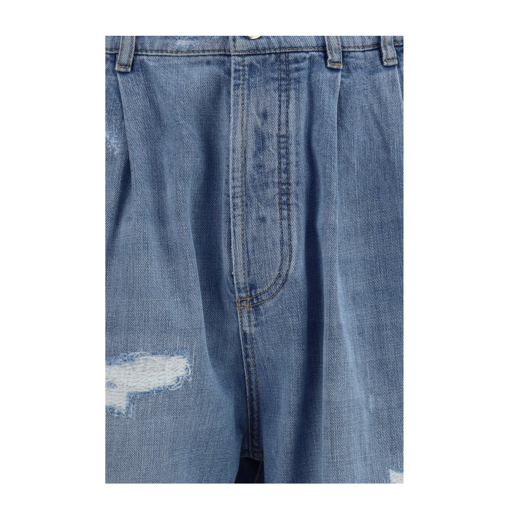 MAYFEYR - Brunello Cucinelli - Worn-Effect Jeans - M0Z37K2340