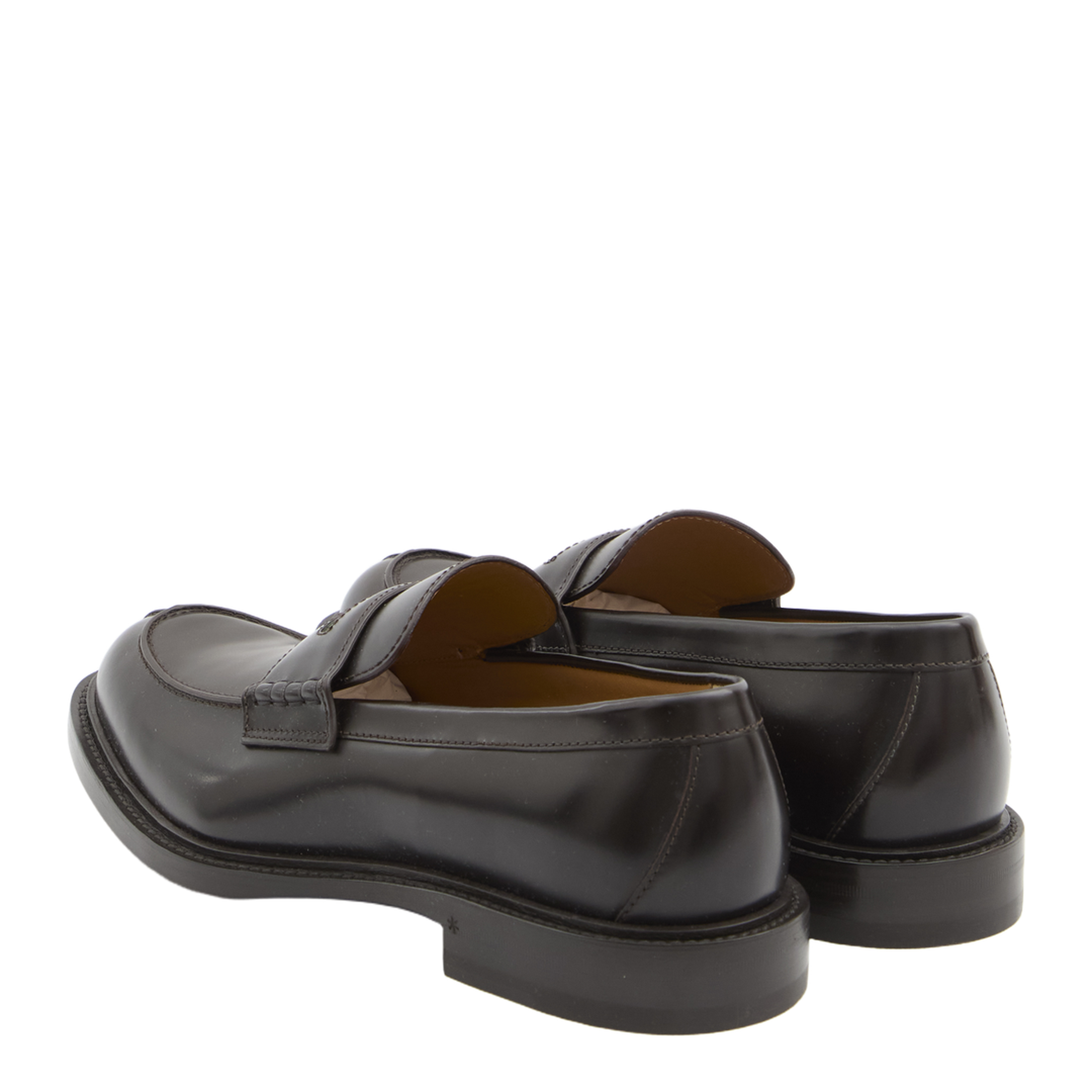 Moccasin with Web Stripe