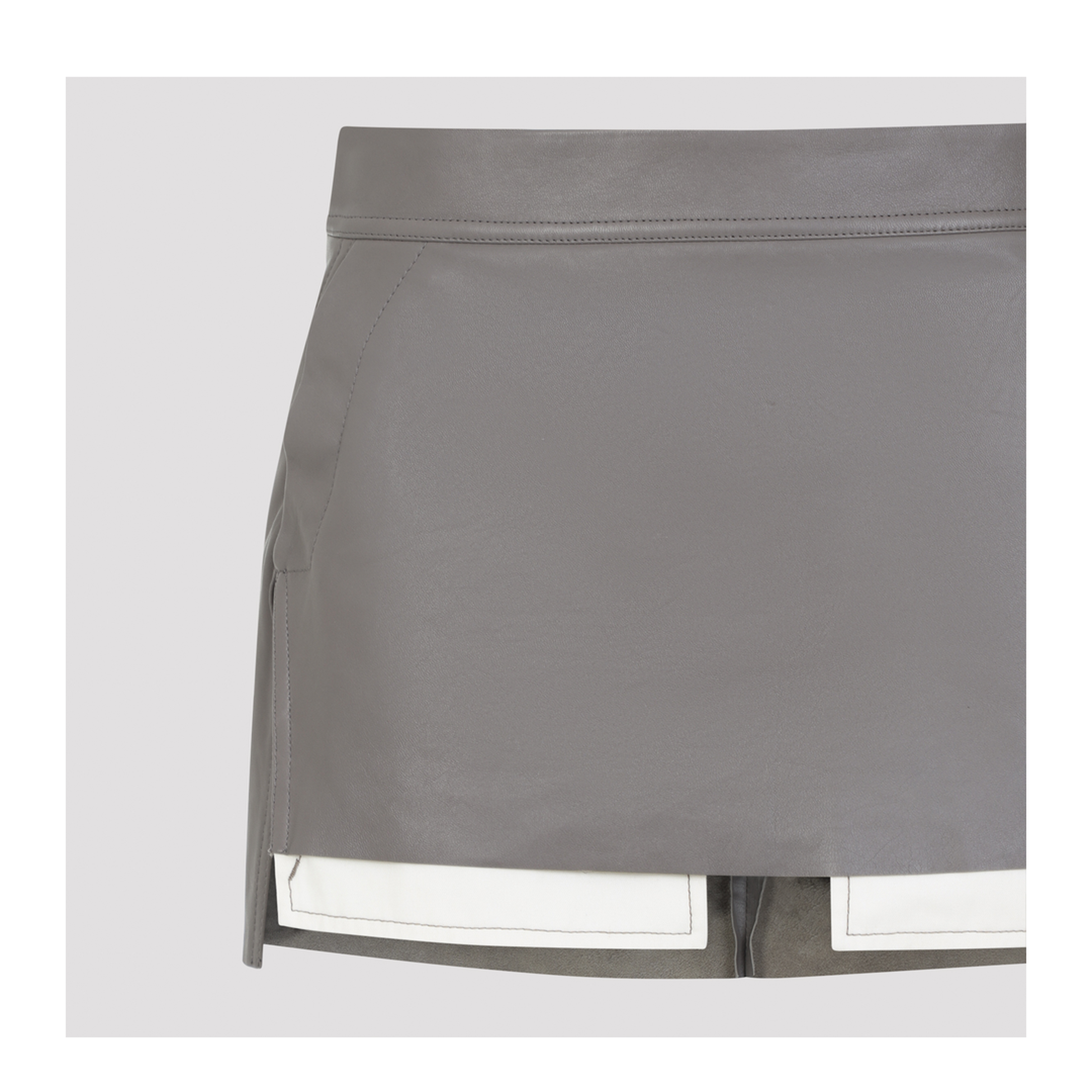 MAYFEYR - Rick Owens - Fog Cutoff Mini Skirt - RP01F6371LBY
