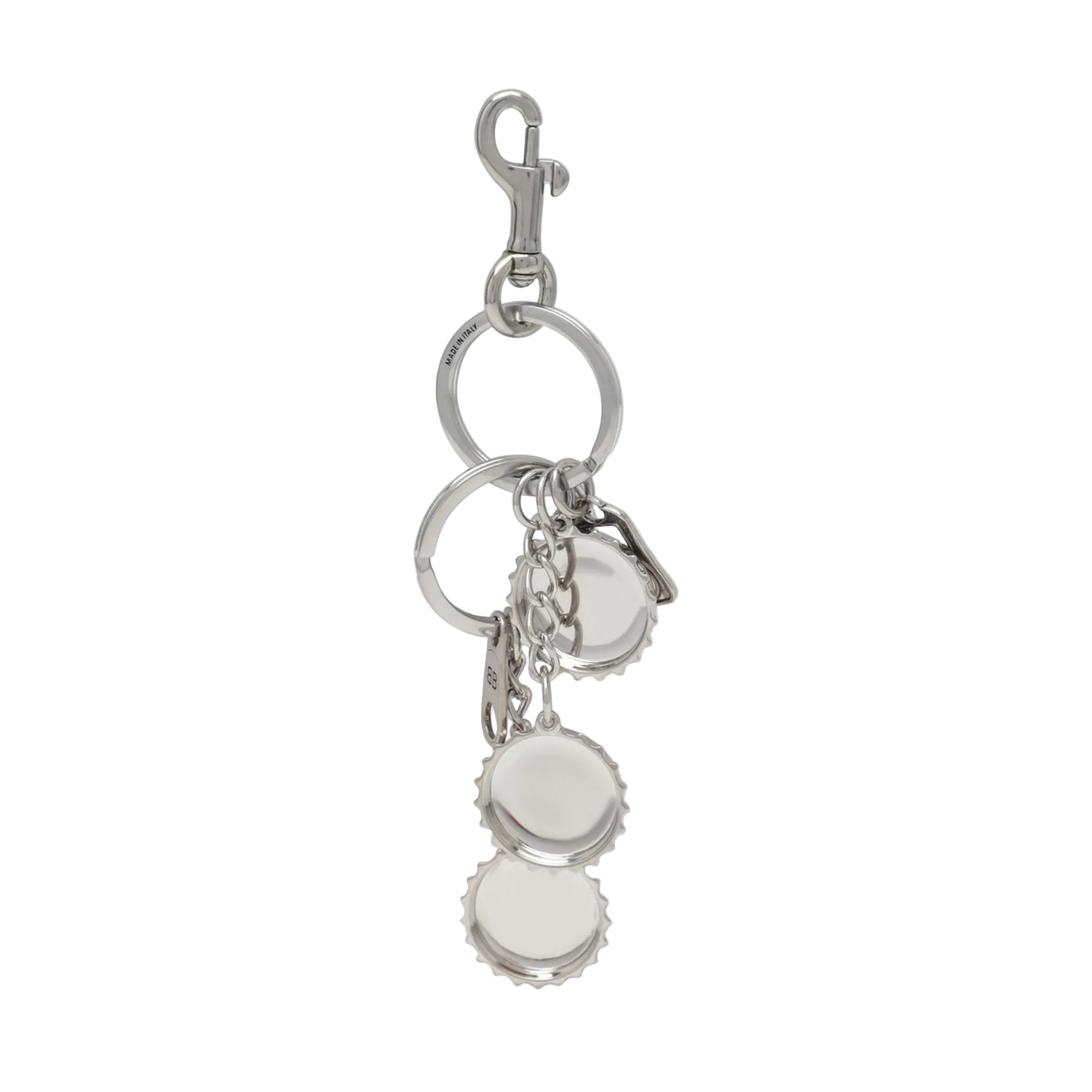 MAYFEYR - Balenciaga - Logo Bottle Cap Keyring Charm - 8562862ACCG8486