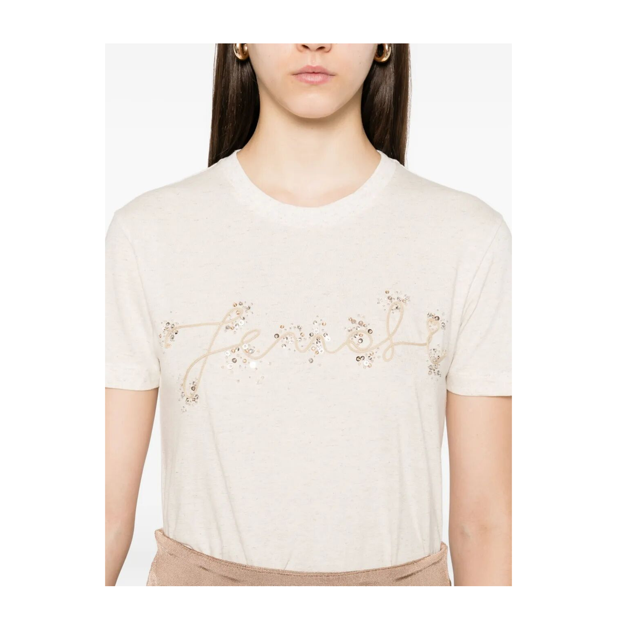 MAYFEYR - Fendi - T-Shirt Embr - FS7254ASMH