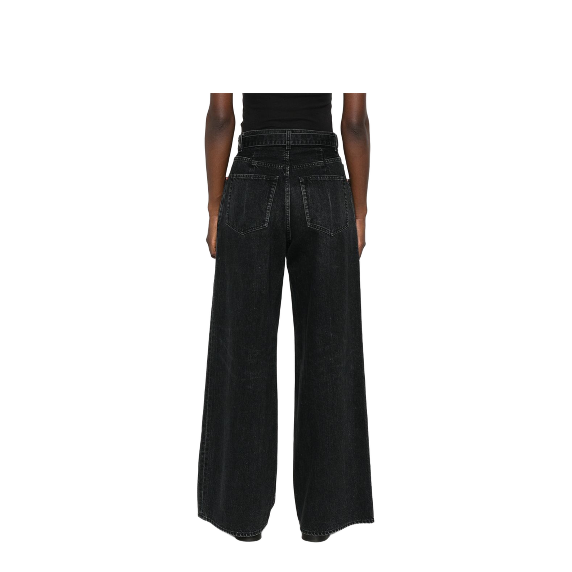 MAYFEYR - Sacai - Jeans Black - SCW-313001