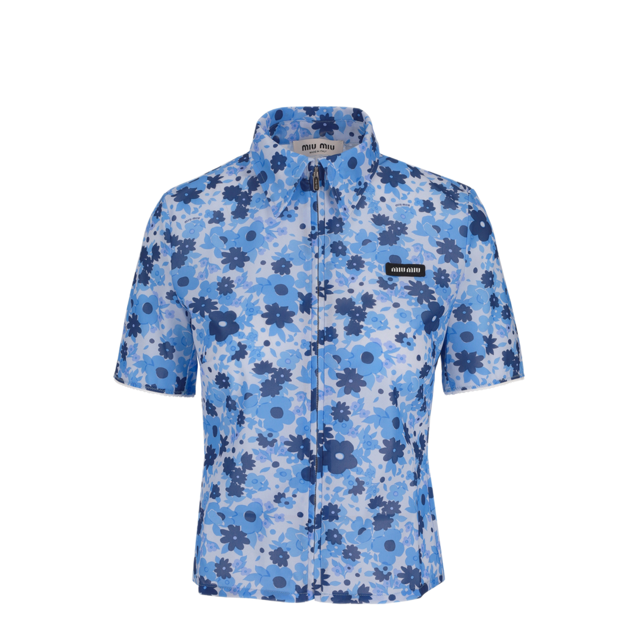 MAYFEYR - Miu Miu - Flower Net Shirt - MK2019SOOO19EXF0013