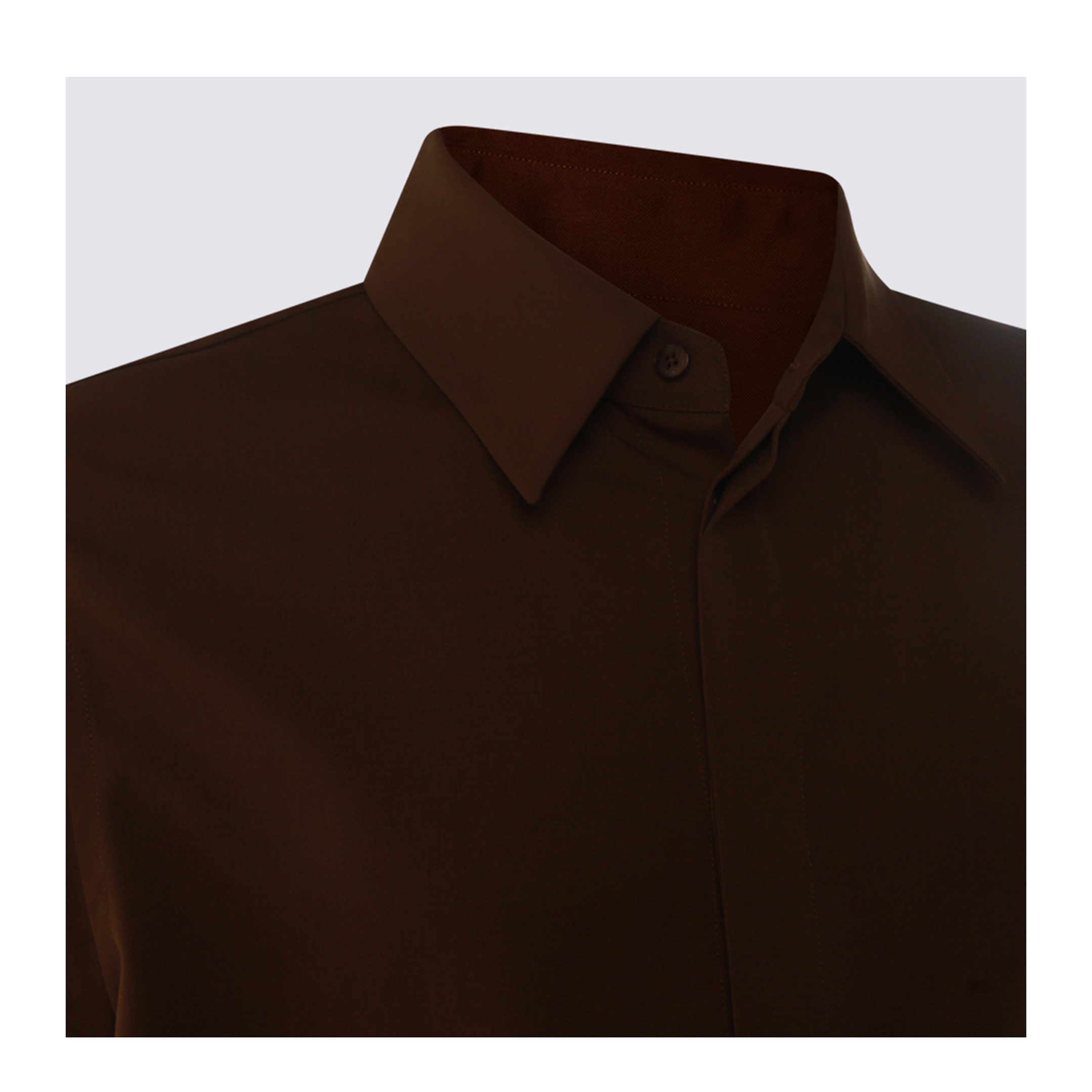 Rust-coloured Wool Shirt