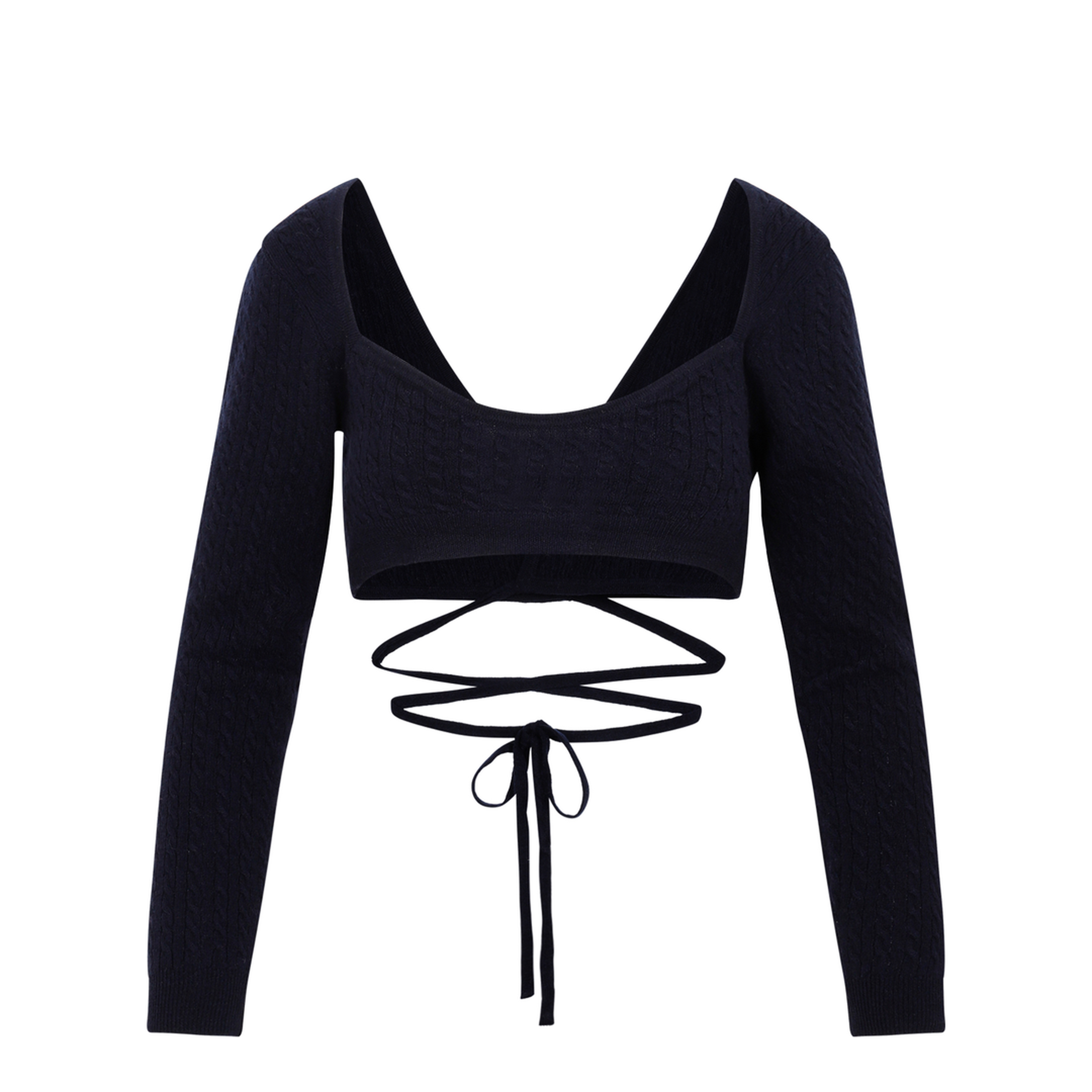 MAYFEYR - Patou - Wrap Knitted Top - KN1228041697E