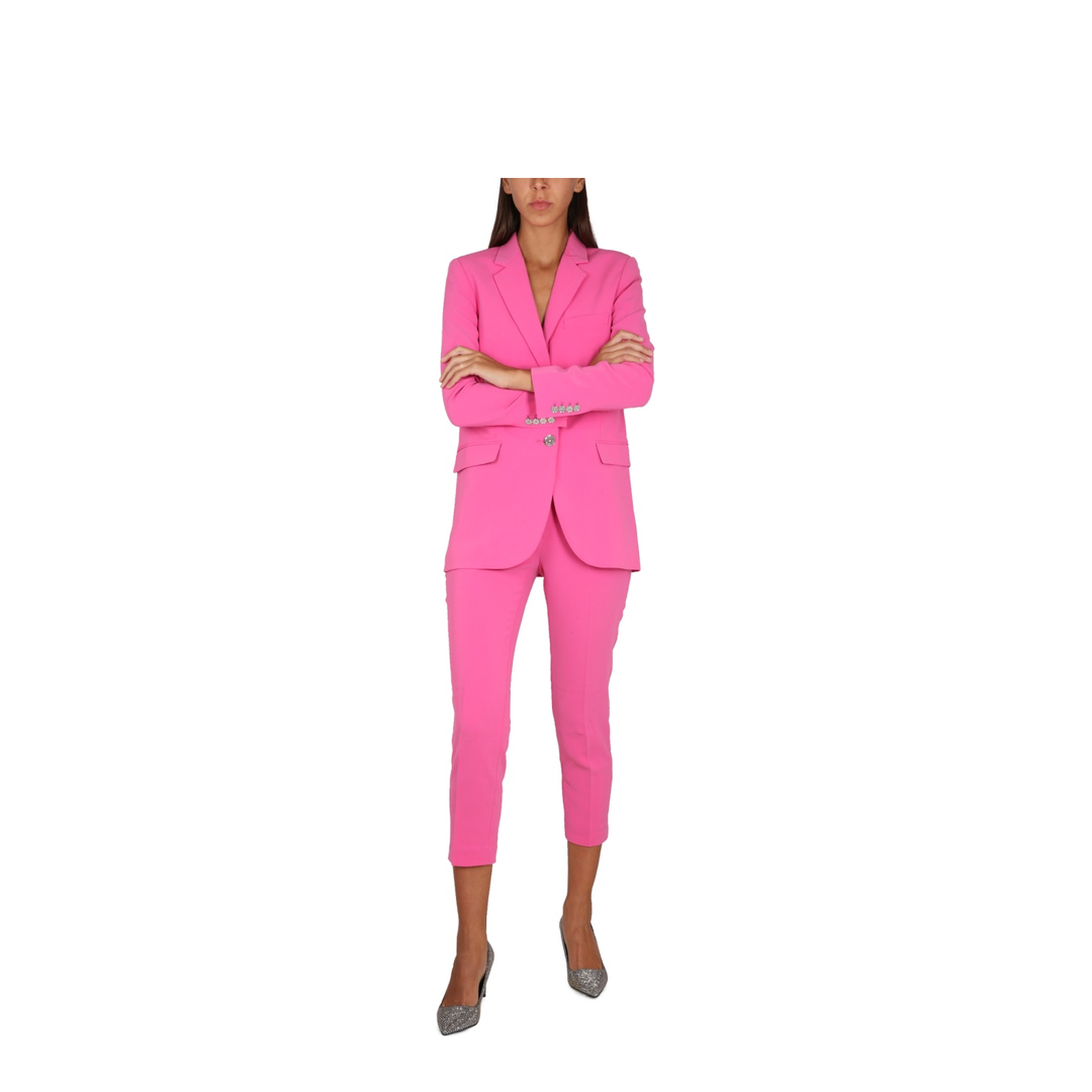 MAYFEYR - MICHAEL BY MICHAEL KORS - Cropped Pants - MR330CLENX663CERISE