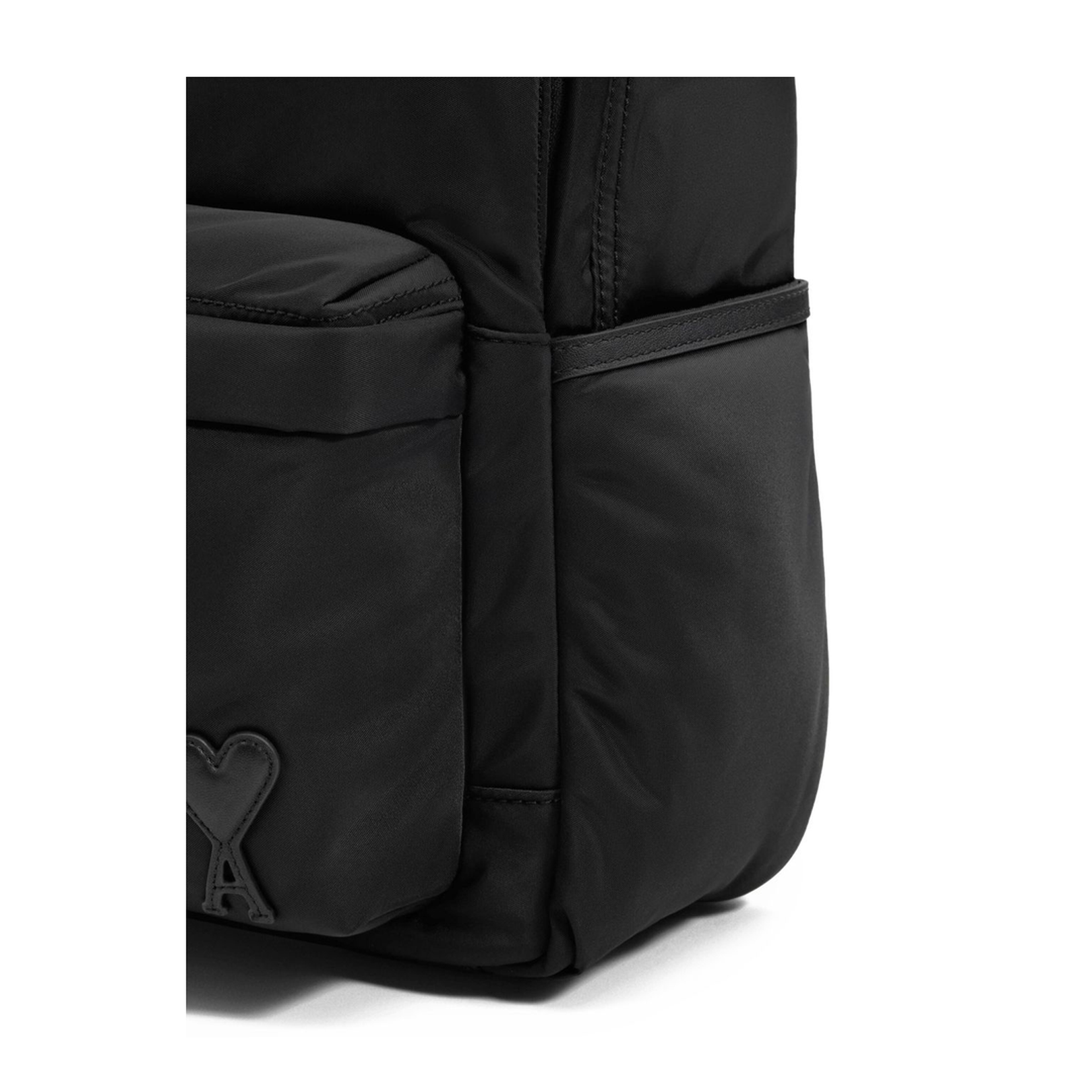 Black Nylon Canvas Marcel Backpack