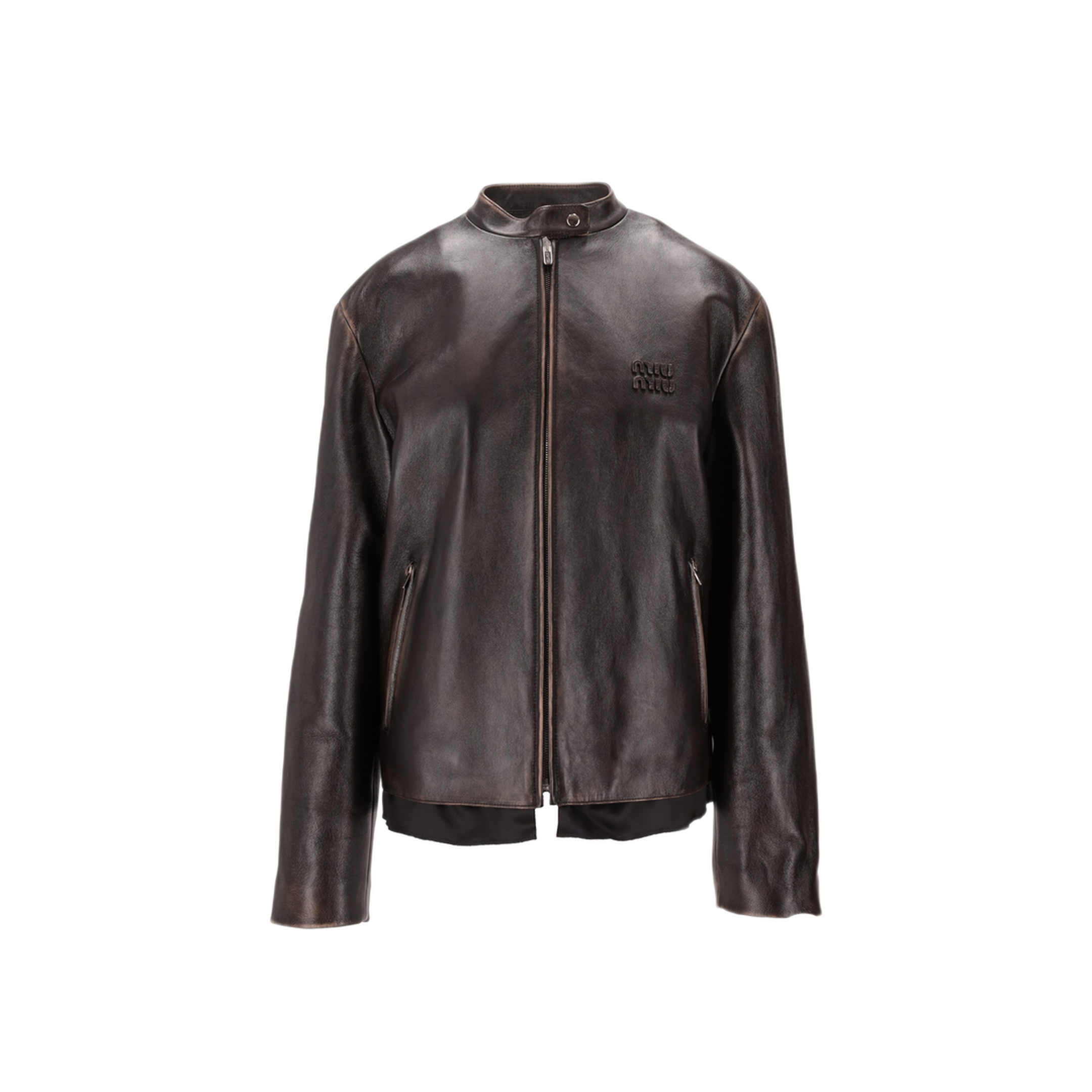 MAYFEYR - Miu Miu - Leather Nappa Old Cap - MPV957SOOO1134F0201