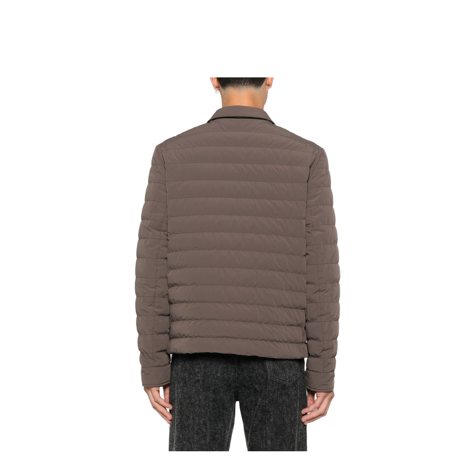 Nylon Short Down Jacket