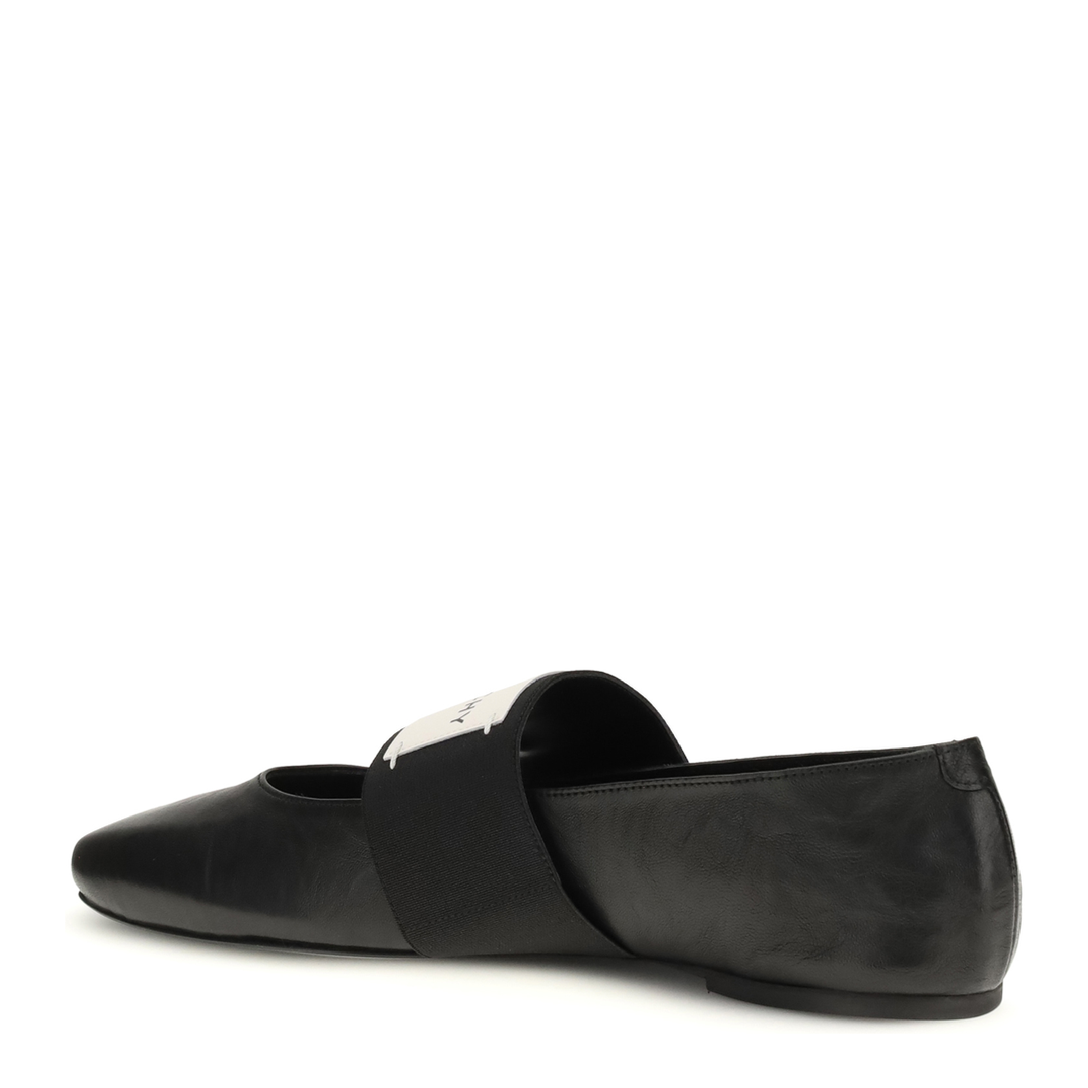 MAYFEYR - Givenchy - Leather Sliced Square Ballerinas - BE5010E2FX