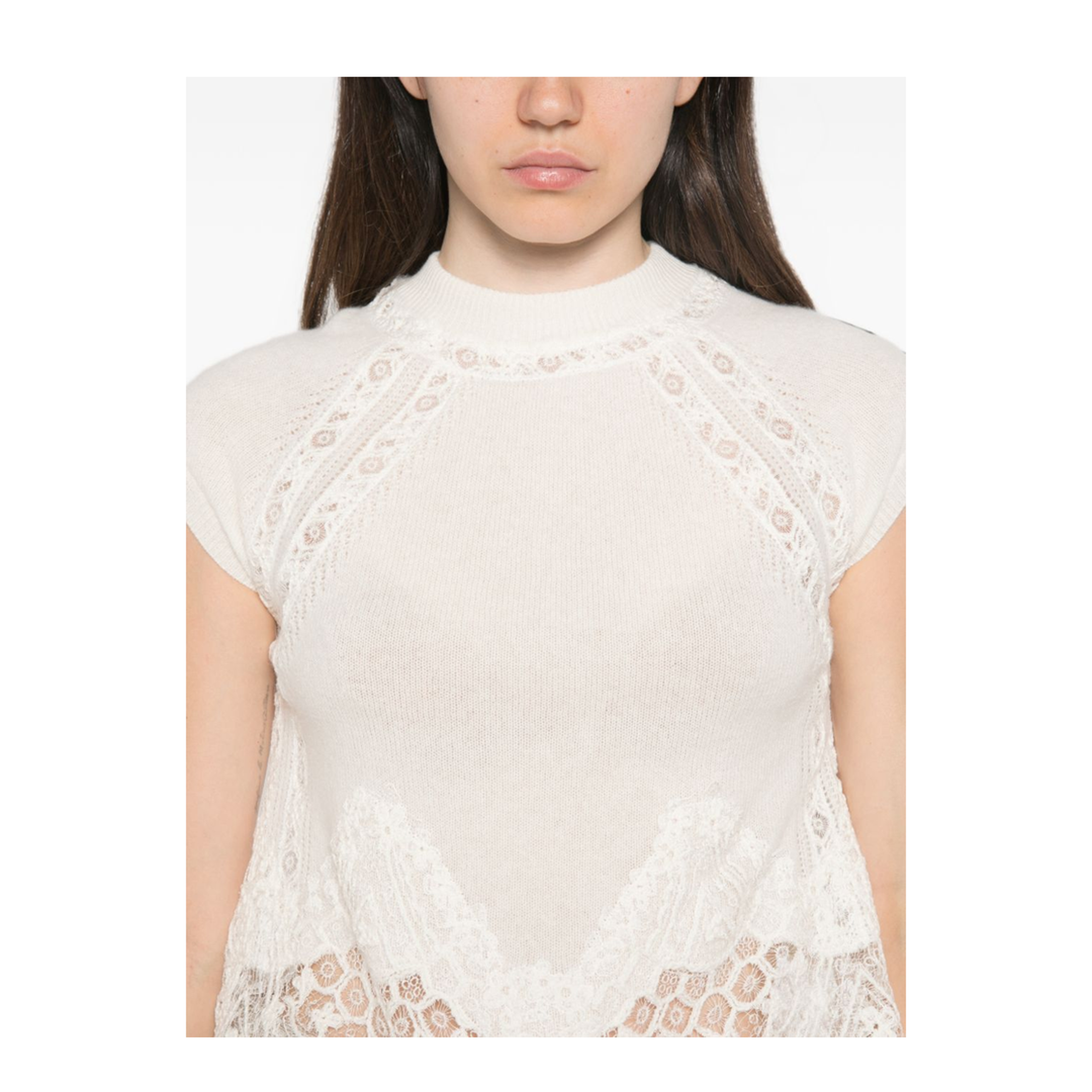 MAYFEYR - Ermanno Scervino - Top White - D495L307APTPYU14300
