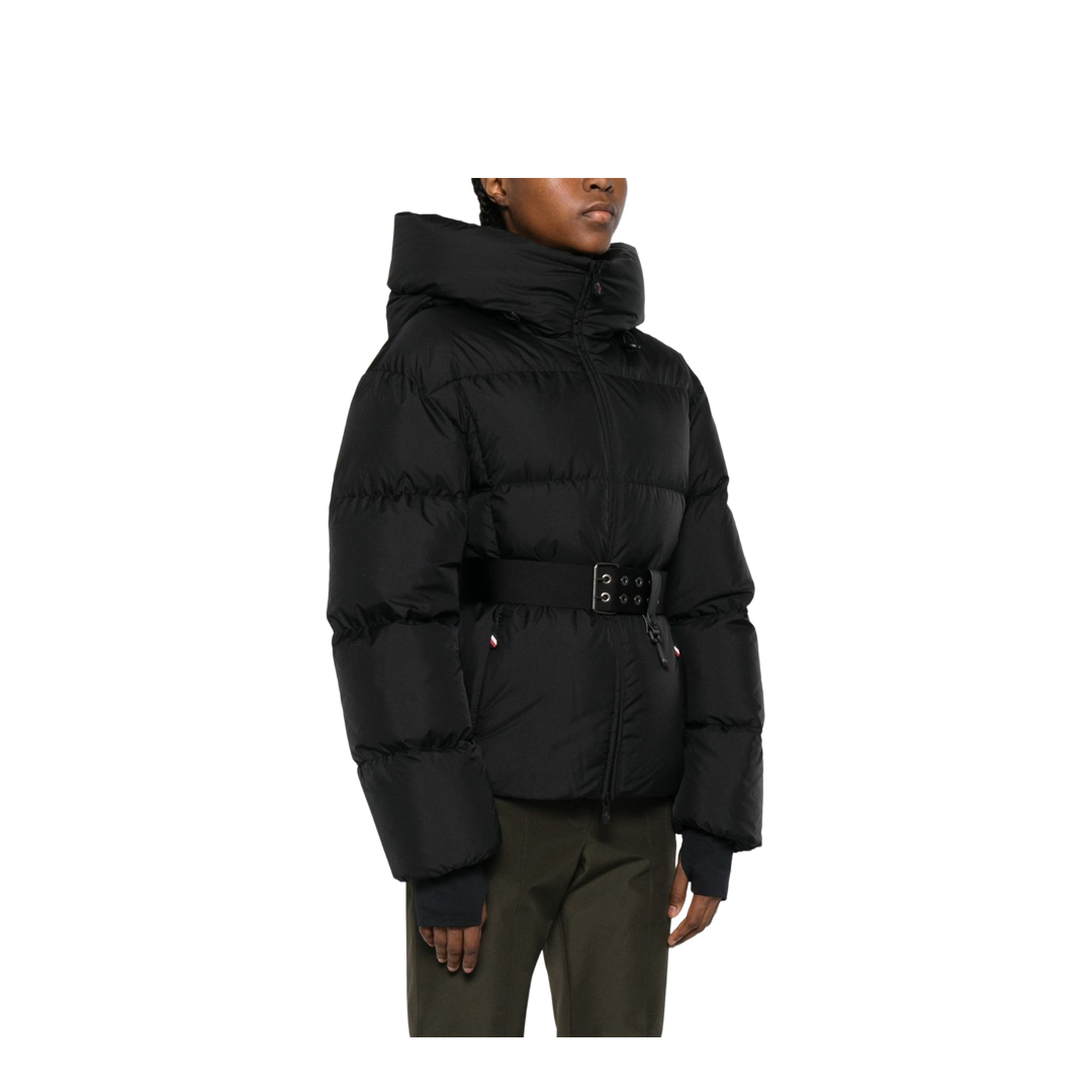 Hooded Jacket with Belt