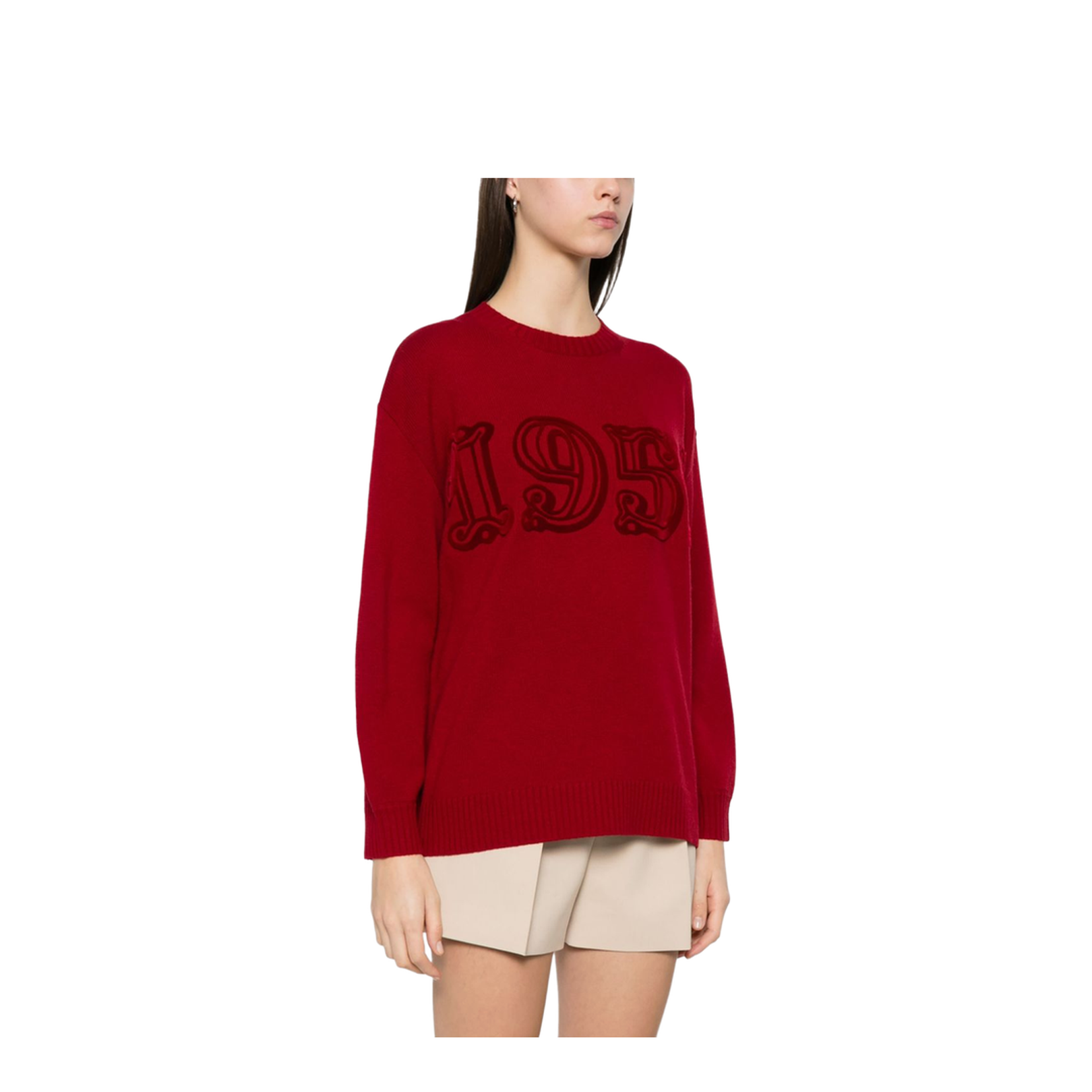 Wool And Cashmere Sweater With Logo