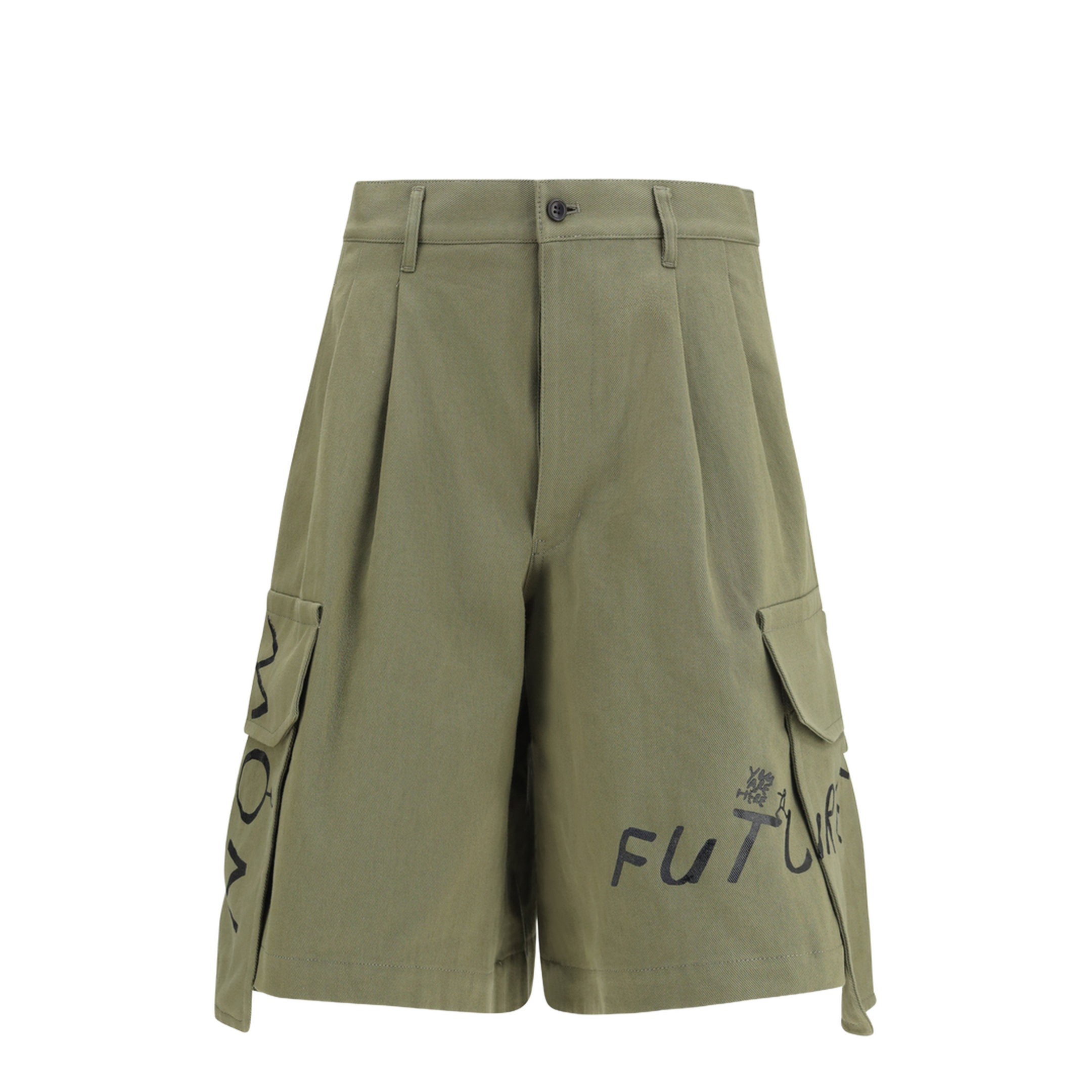 MAYFEYR - Comme Des Garcons - Cargo Shorts With Print - FQP504S26