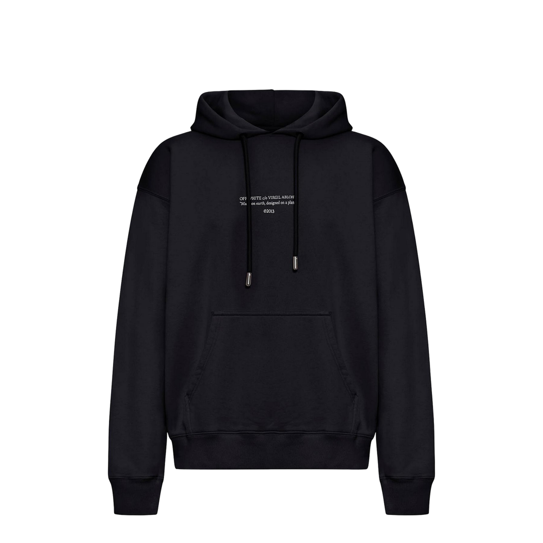 MAYFEYR - Off-White - Statement Black Cotton Sweatshirt - 44MBB085S26F009001