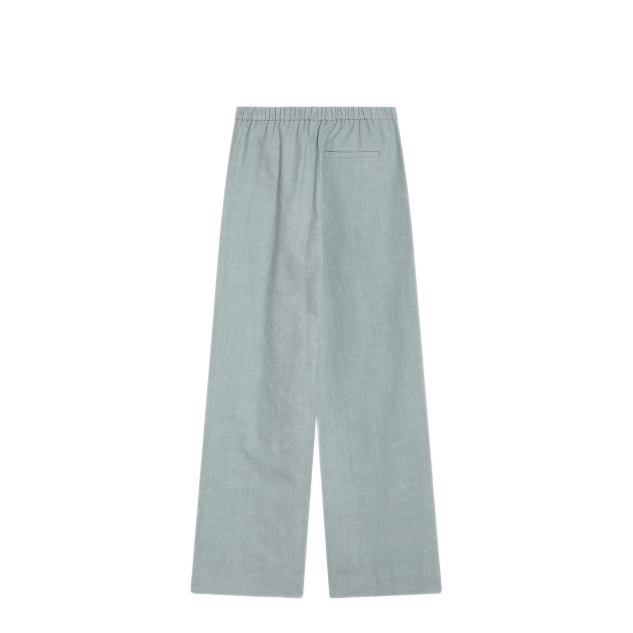 MAYFEYR - Loulou Studio - Gray Fog Pants In Cotton Blend - ZORACOMI