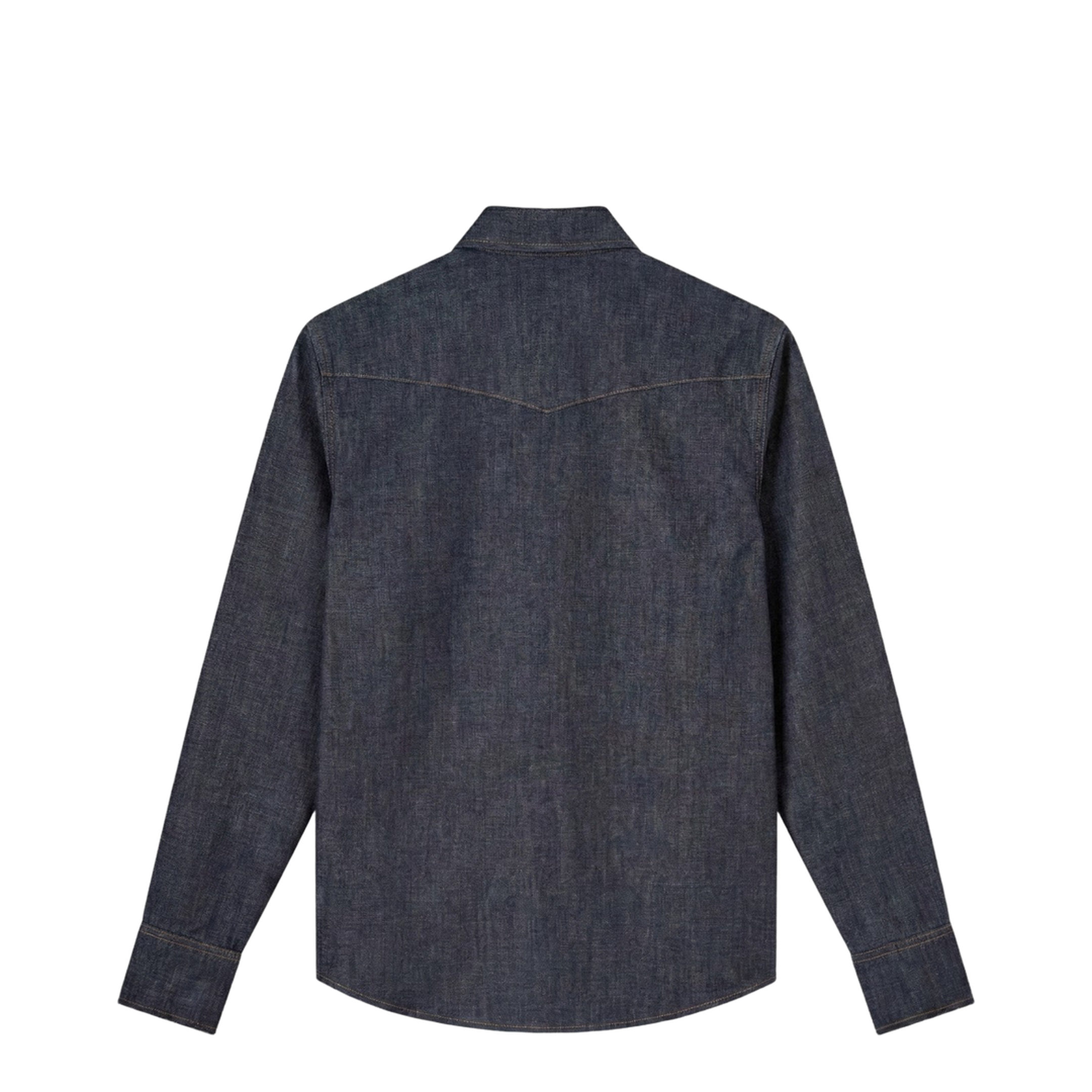 MAYFEYR - A.P.C. - Indigo Blue Denim Western Shirt - COHOJ-H12632COIAI