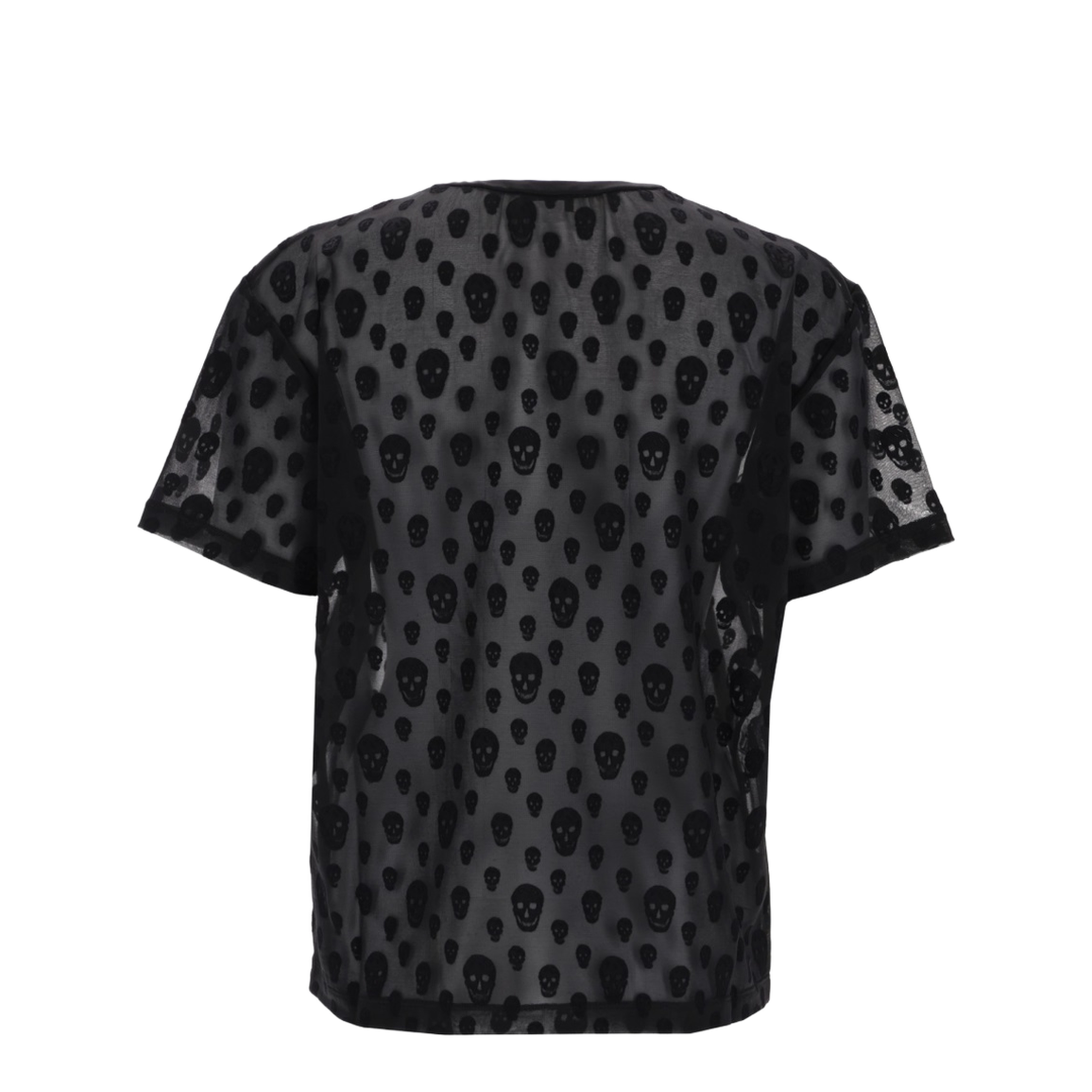 MAYFEYR - Alexander Mcqueen - T-Shirt With Skull Pattern - 858610QCAMQ1000